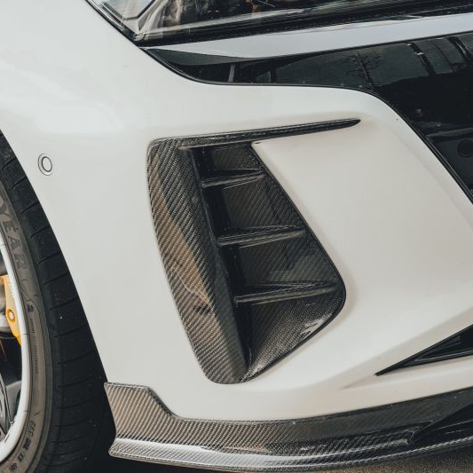 Future Design Carbon Fibre Front Vent Trims Compatible With Audi E-Tron GT