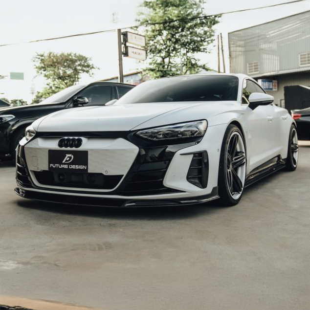 Future Design Carbon Fibre Front Vent Trims Compatible With Audi E-Tron GT