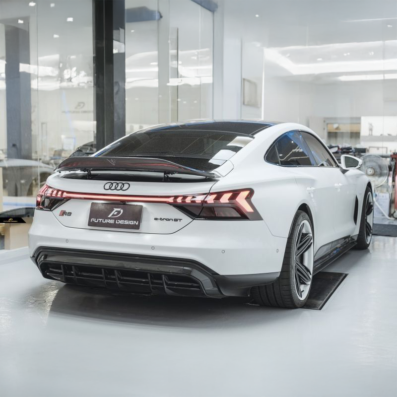 Future Design Carbon Fiber Body Kit Compatible With Audi E-Tron GT