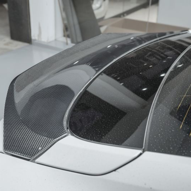 Future Design Carbon Fibre Rear Spoiler Compatible With Audi E-Tron GT