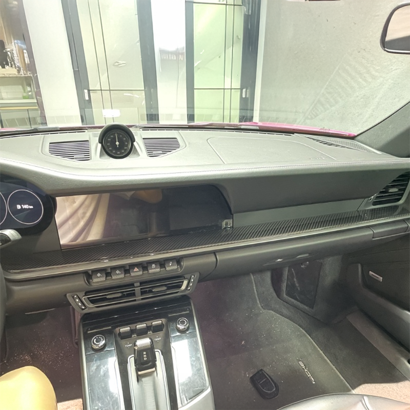 Carbon Fiber Interior Dashboard Trim Compatible With Porsche 911 (992.1/992.2)