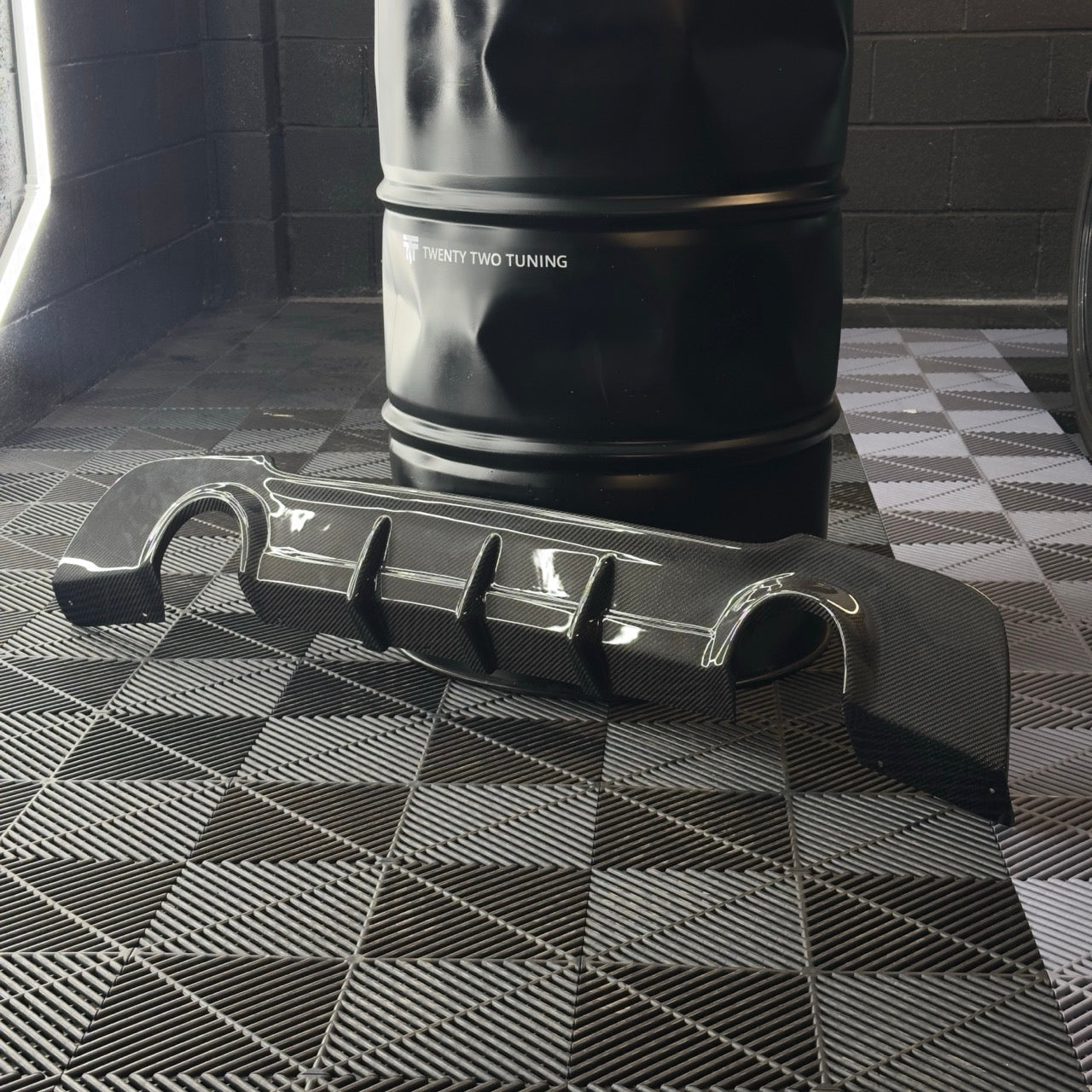 335I/335D M Tech Style Carbon Fibre Rear Diffuser - Compatible with BMW 3 Series (E92/E93) - Twenty Two Tuning Rear Diffuser