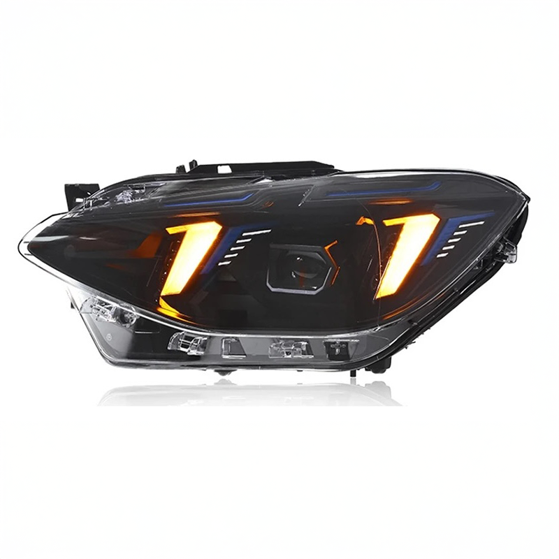 V3 Headlight Upgrade With Yellow DRL - Compatible with BMW 1 Series (F20/F21)