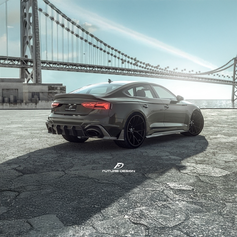 Audi RS5 Sportback (B9/B9.5) Future Design Carbon Fiber Rear Trunk Spoiler