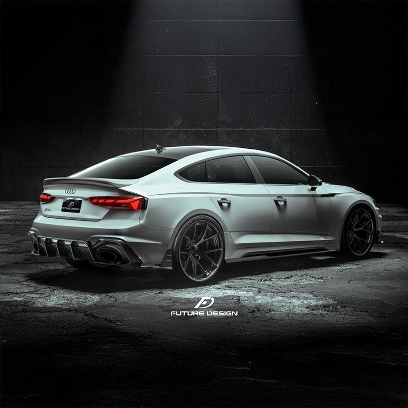 Becquet de coffre arrière en fibre de carbone pour Audi RS5 Sportback (B9/B9.5) Future Design