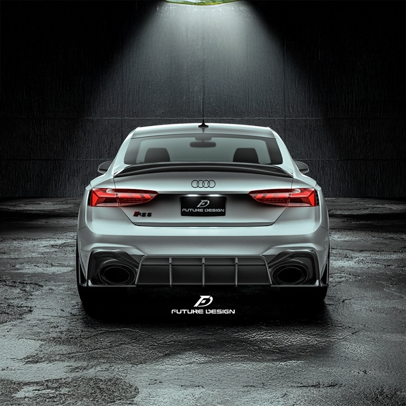 Becquet de coffre arrière en fibre de carbone pour Audi RS5 Sportback (B9/B9.5) Future Design