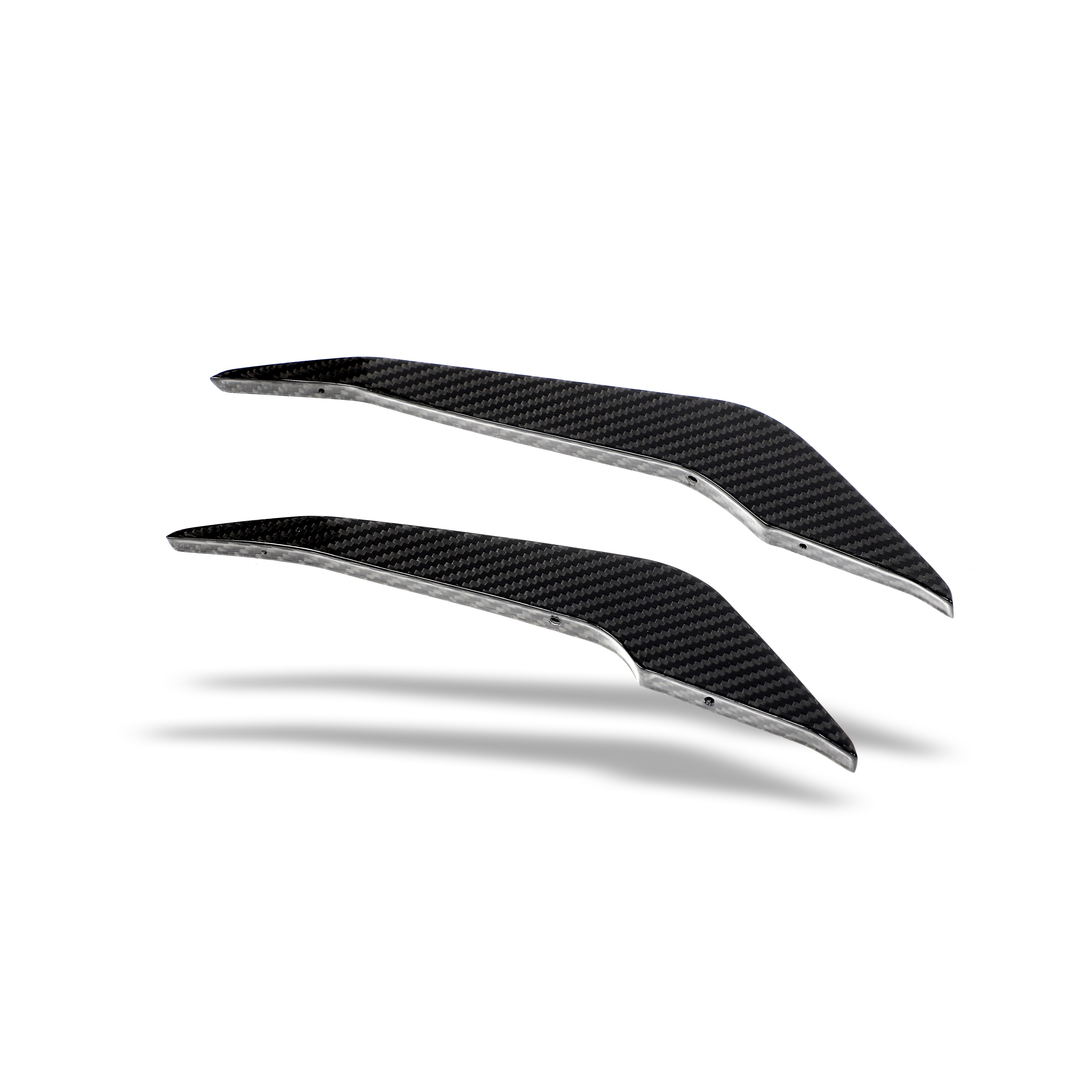 RevoZport Carbon Fiber Canards Compatible With Audi RS3 8Y Limousine