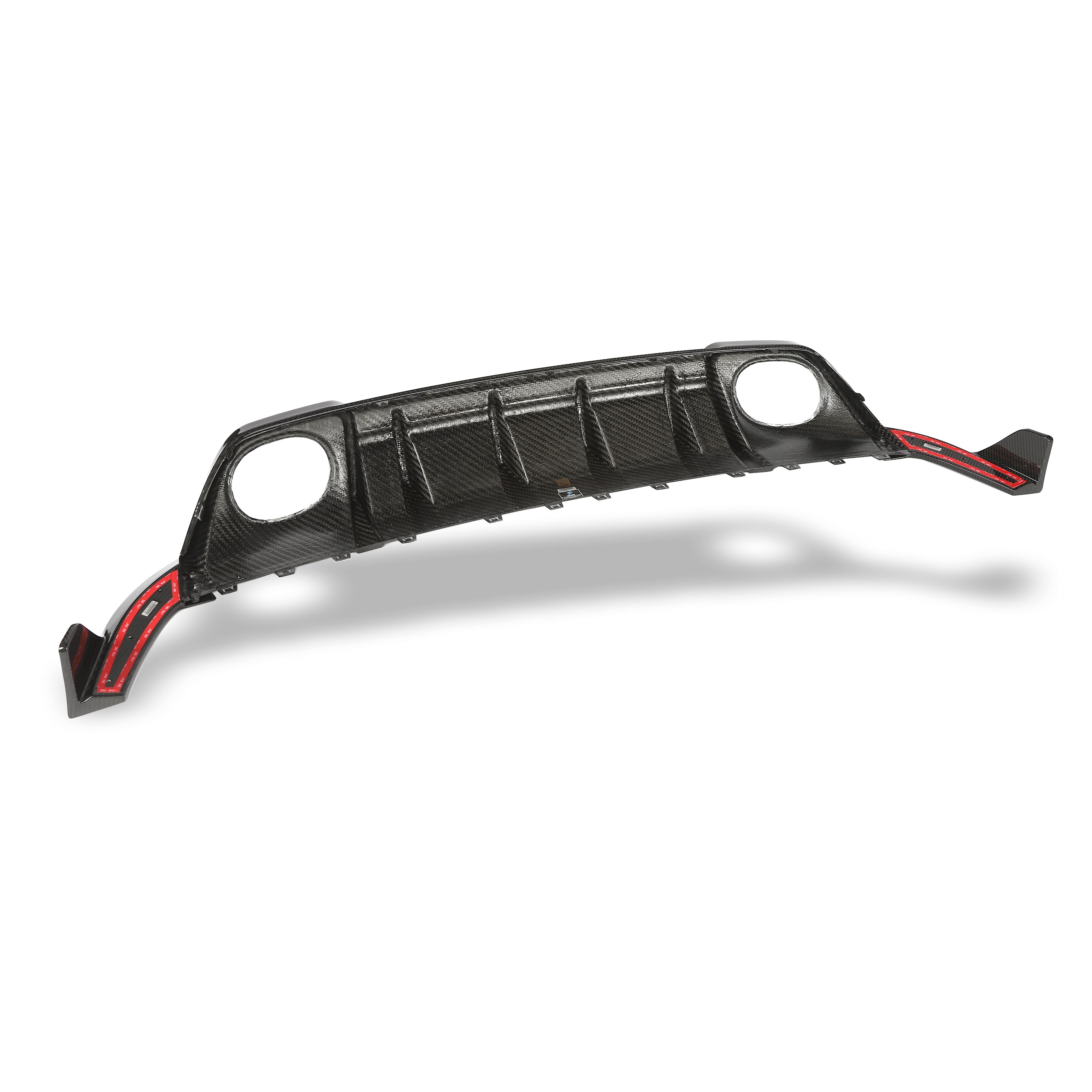 RevoZport Carbon Fiber Rear Diffuser Compatible With Audi RS3 8Y Sportback