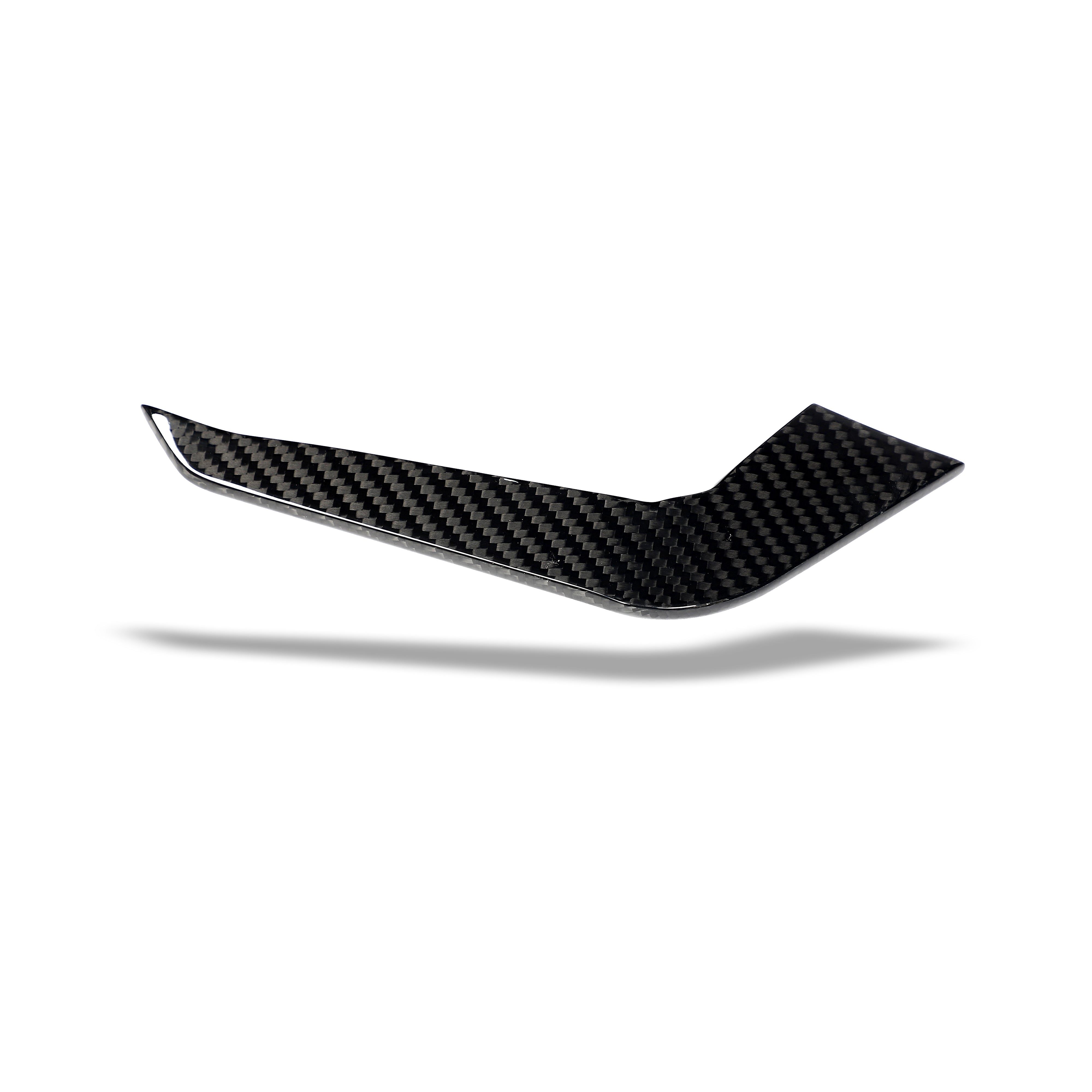 RevoZport Carbon Fiber Canards Compatible With Audi RS4 B9.5 Facelift