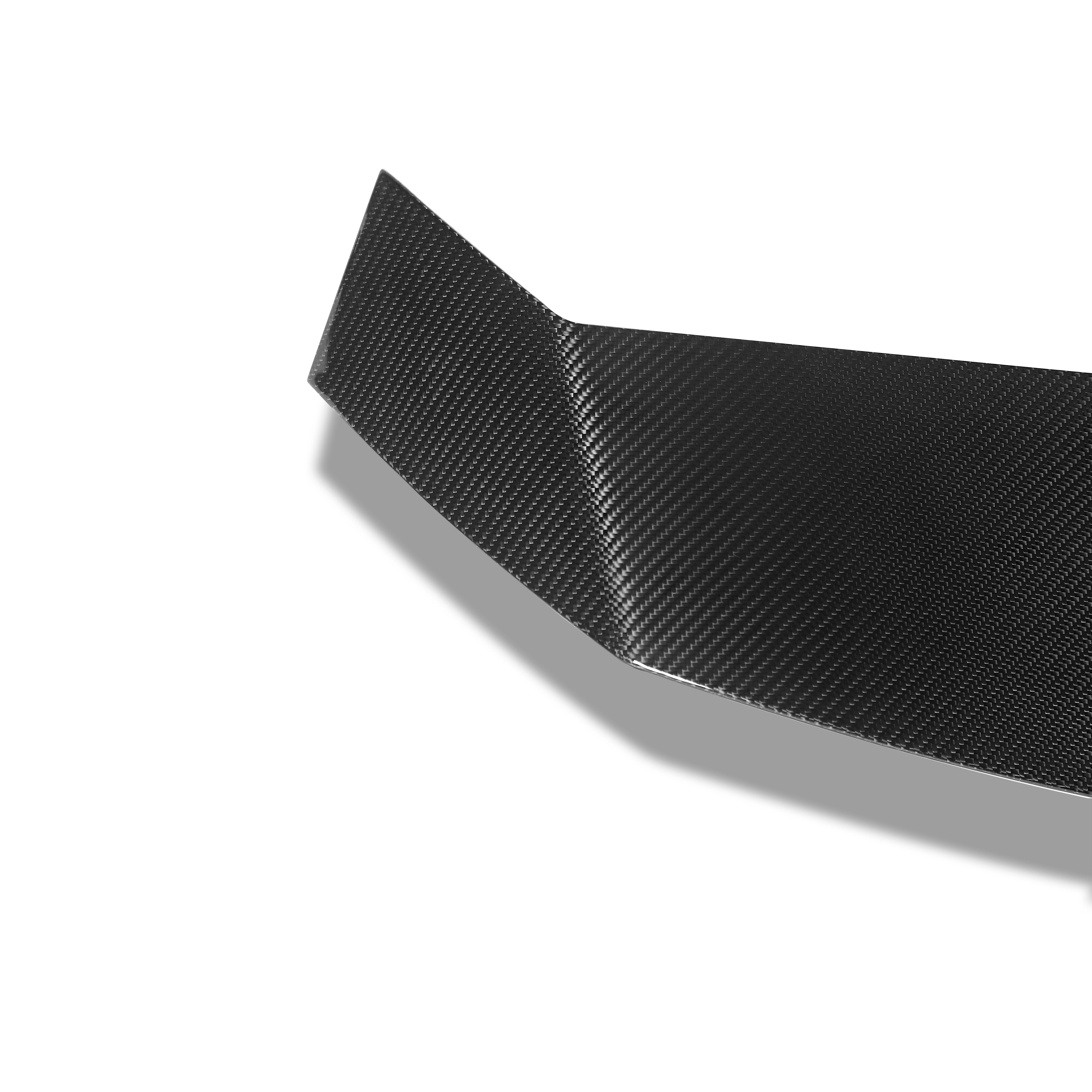 RevoZport Carbon Fiber Roof Spoiler Compatible With Audi RS4 B9.5 Facelift
