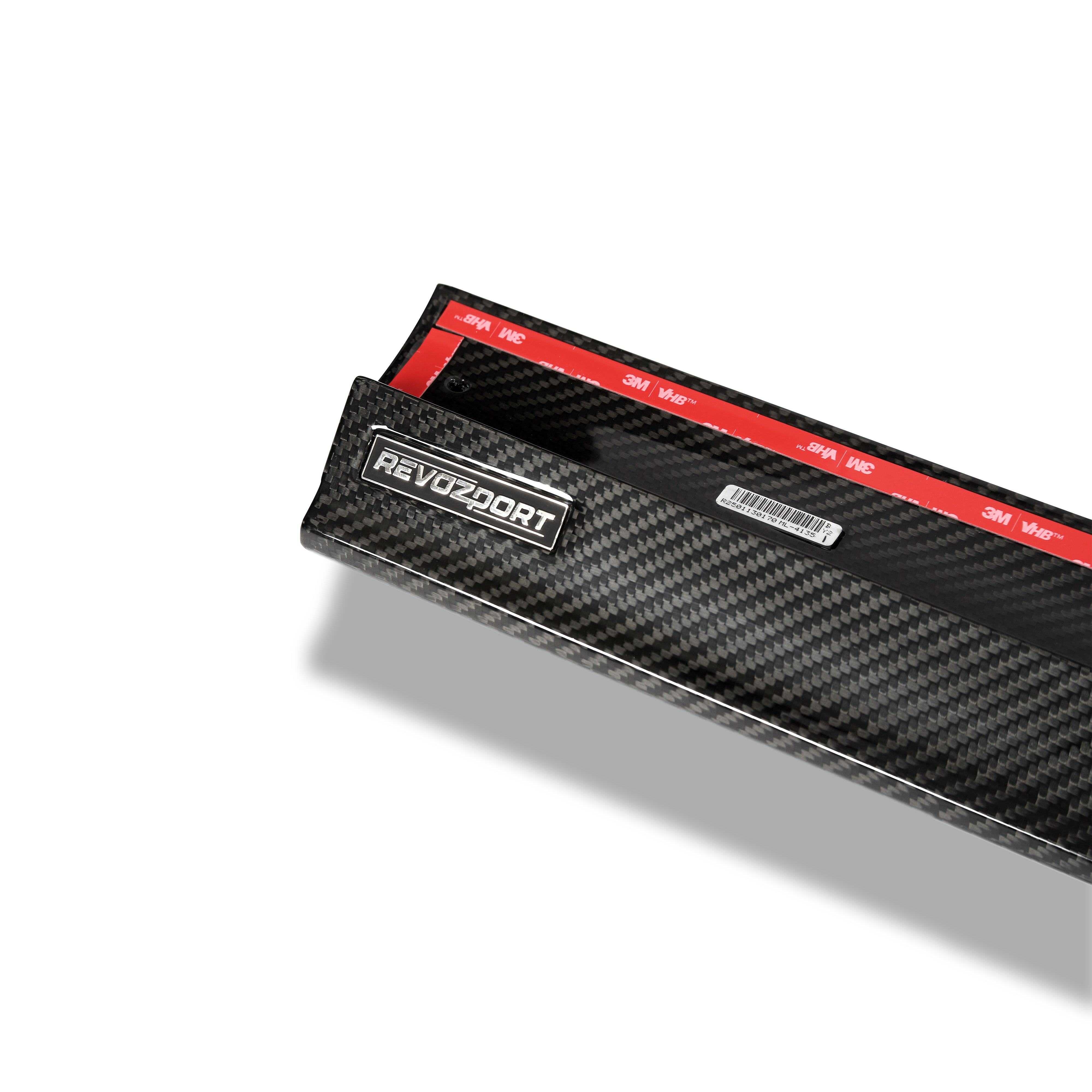 RevoZport Carbon Fiber Side Skirts Compatible With Audi RS5 B9.5 Facelift Sportback