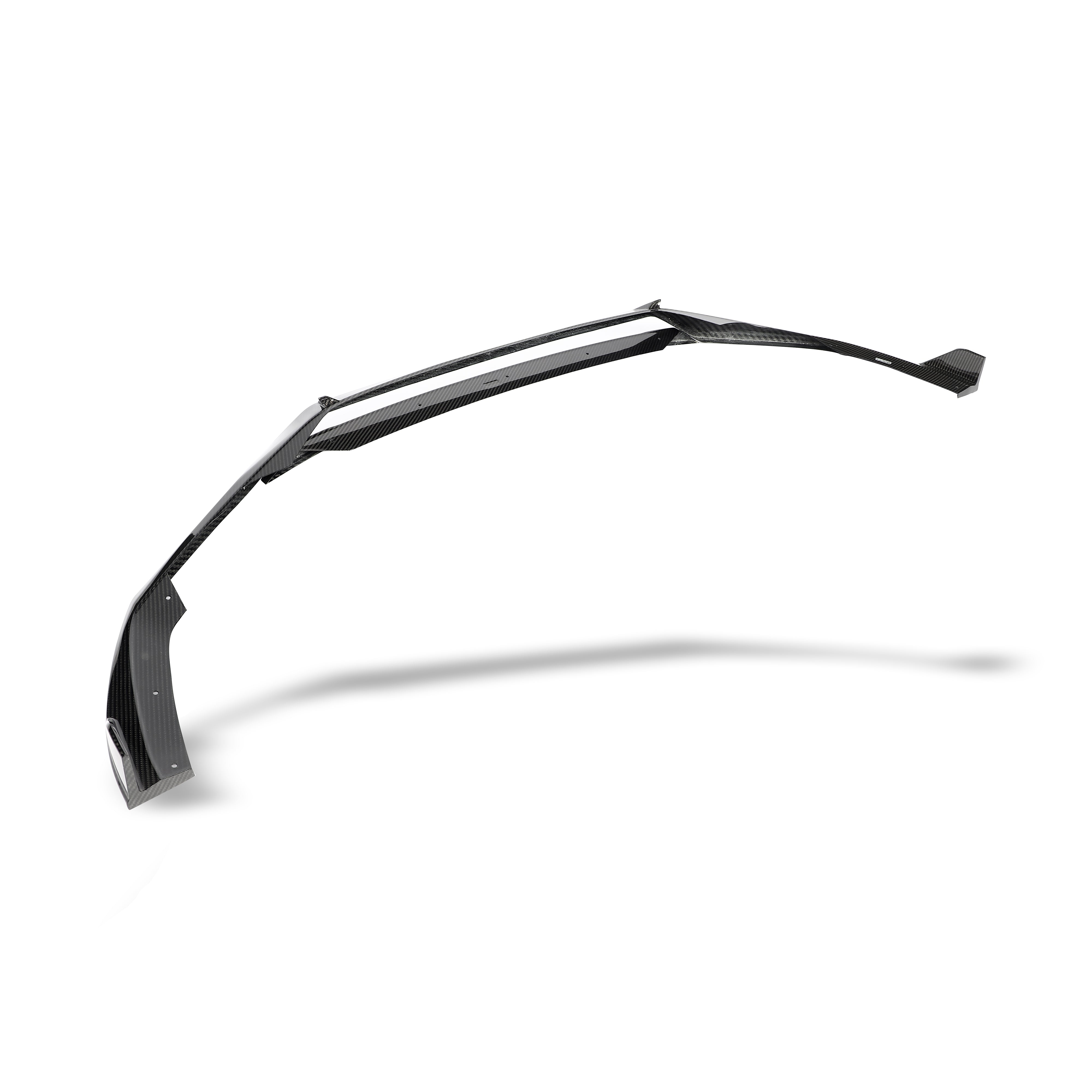 RevoZport Carbon Fiber Front Lip Compatible With Audi RS6 C8