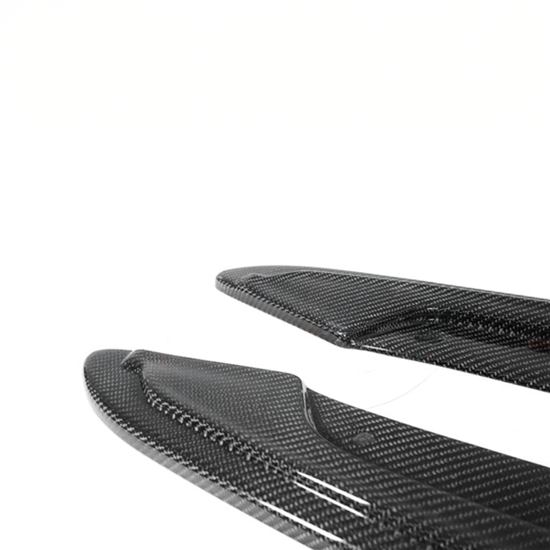 M Carbon Fiber Rear Bumper Canards Compatible With Audi RS6 (C7/C7.5)