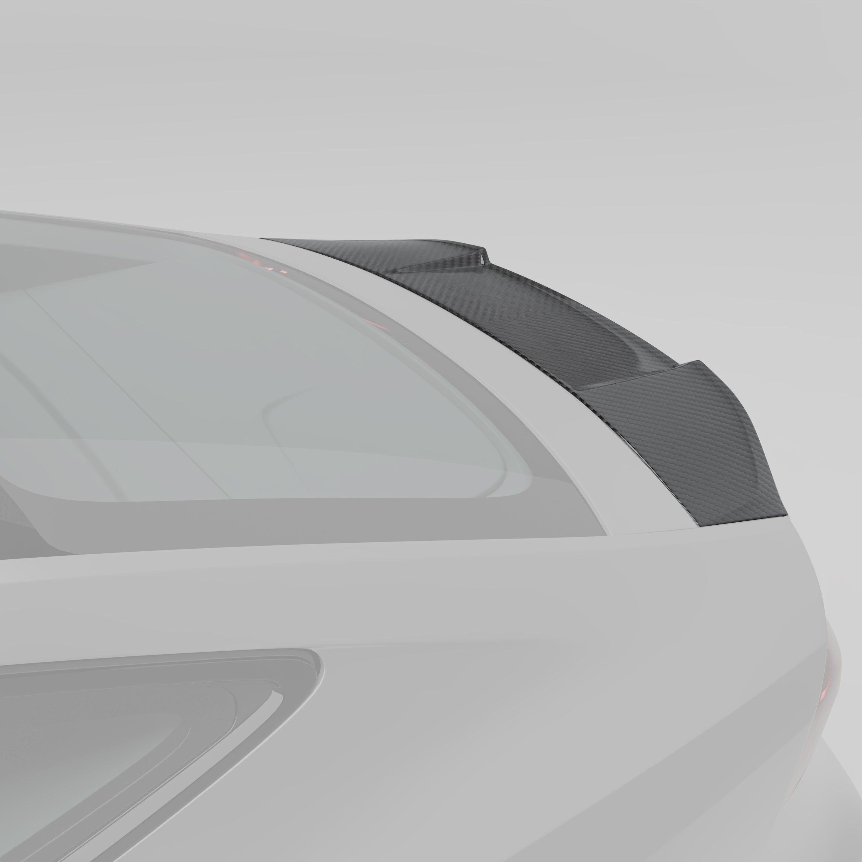 RevoZport Carbon Fiber Spoiler Compatible With Audi RS7 C8