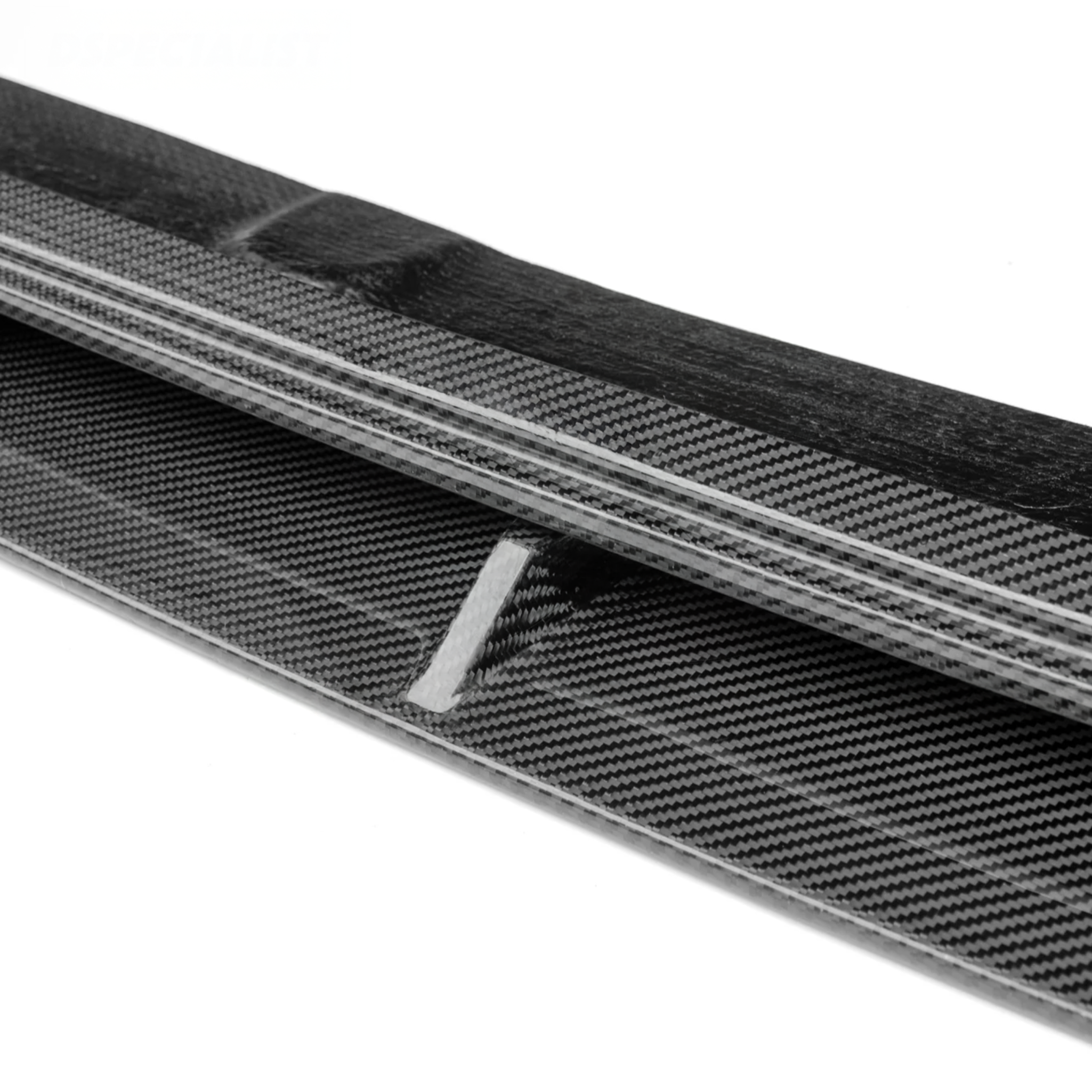 Becquet de lèvre avant en fibre de carbone style CMST pour Audi A3/S3 (8Y)