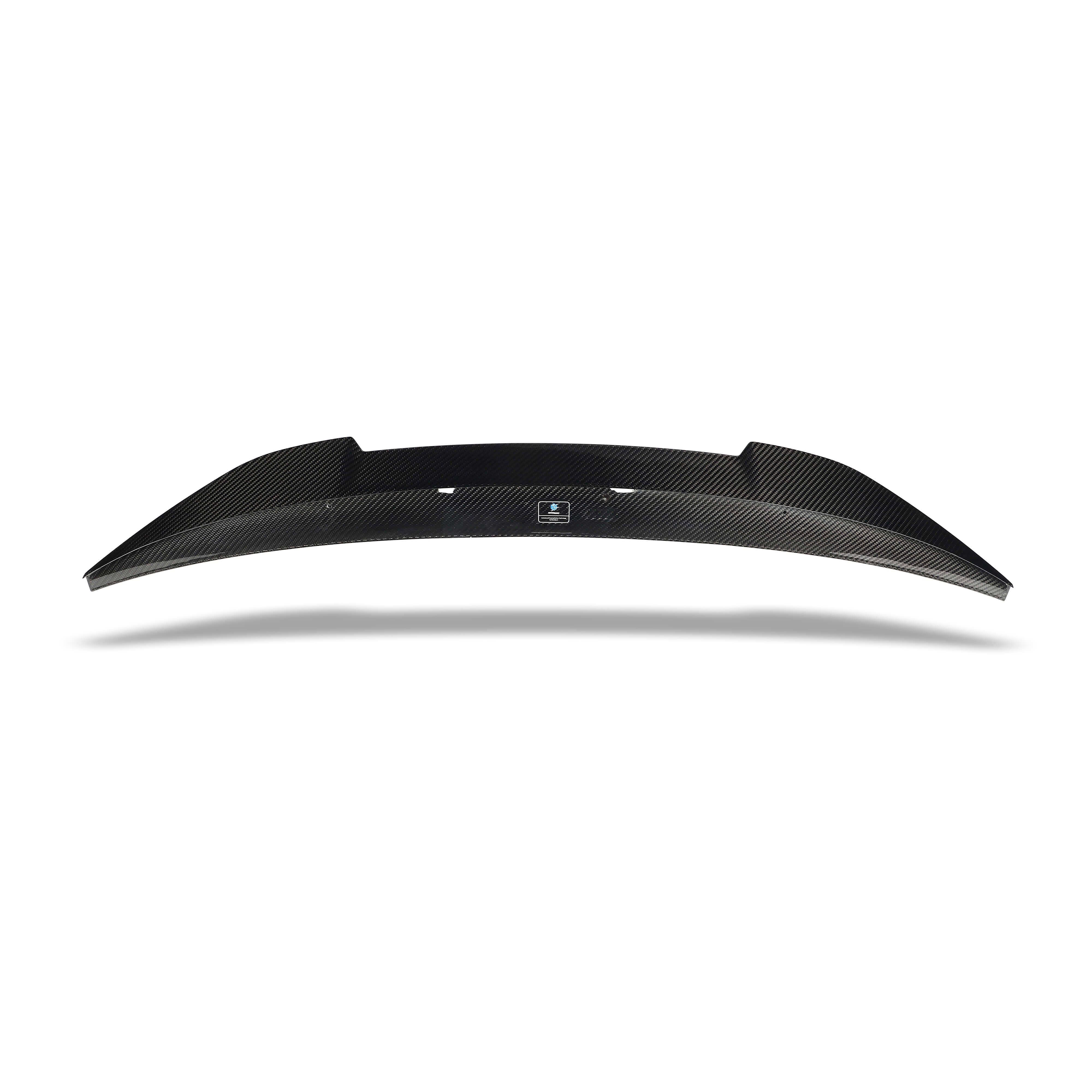 RevoZport Carbon Fiber Rear Spoiler Compatible With Audi RS5 B9.5 Coupe