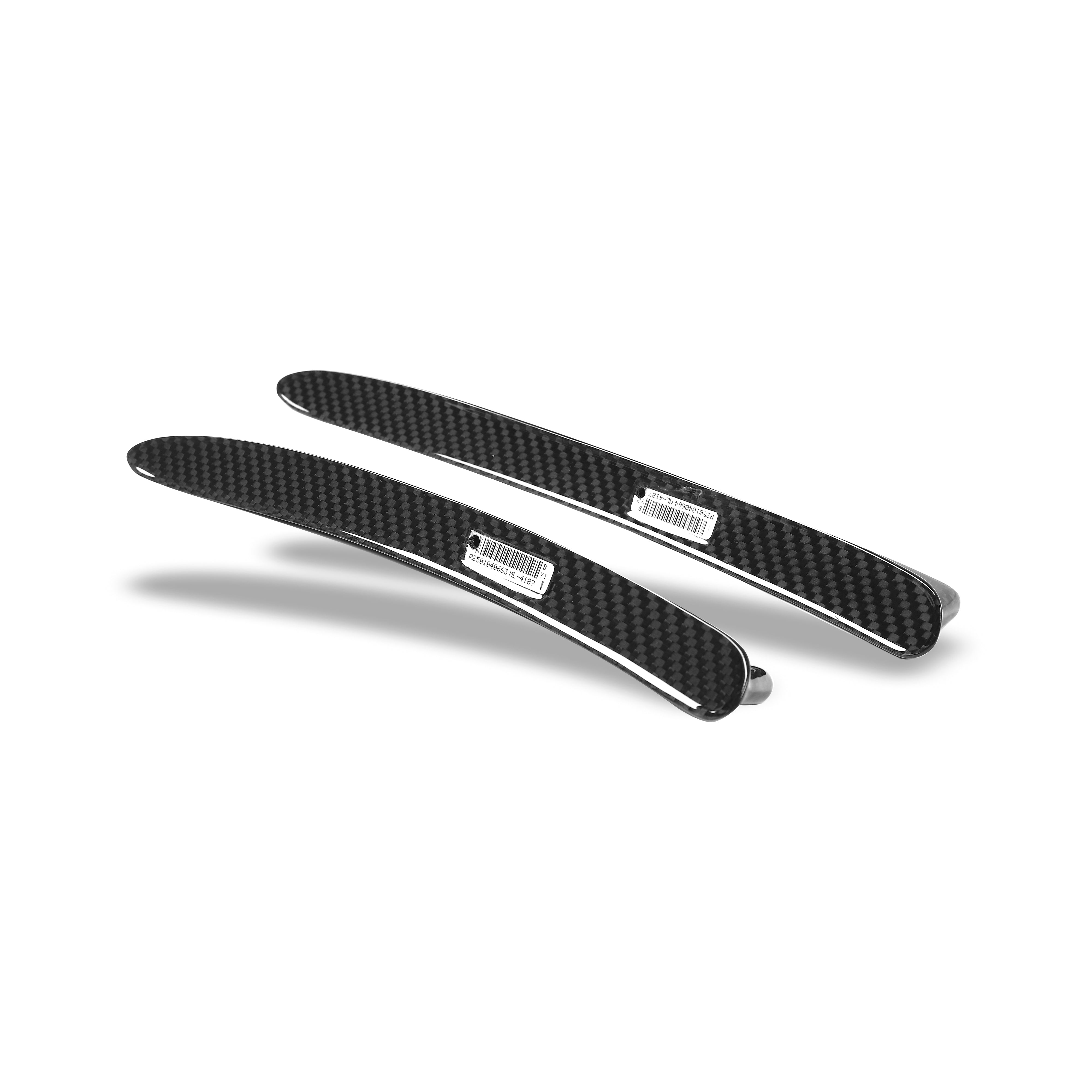 RevoZport Carbon Fiber Race Car Hood Strakes Compatible With BMW M2 G87