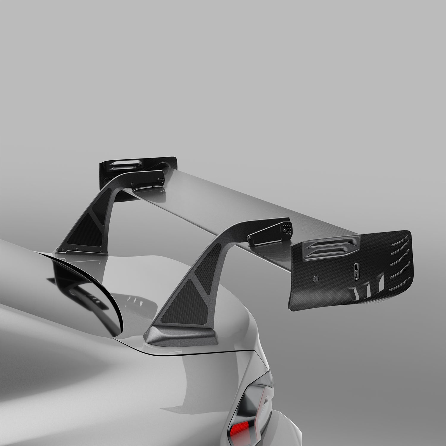 RevoZport Carbon Fiber Race Rear Wing Compatible With BMW M2 G87