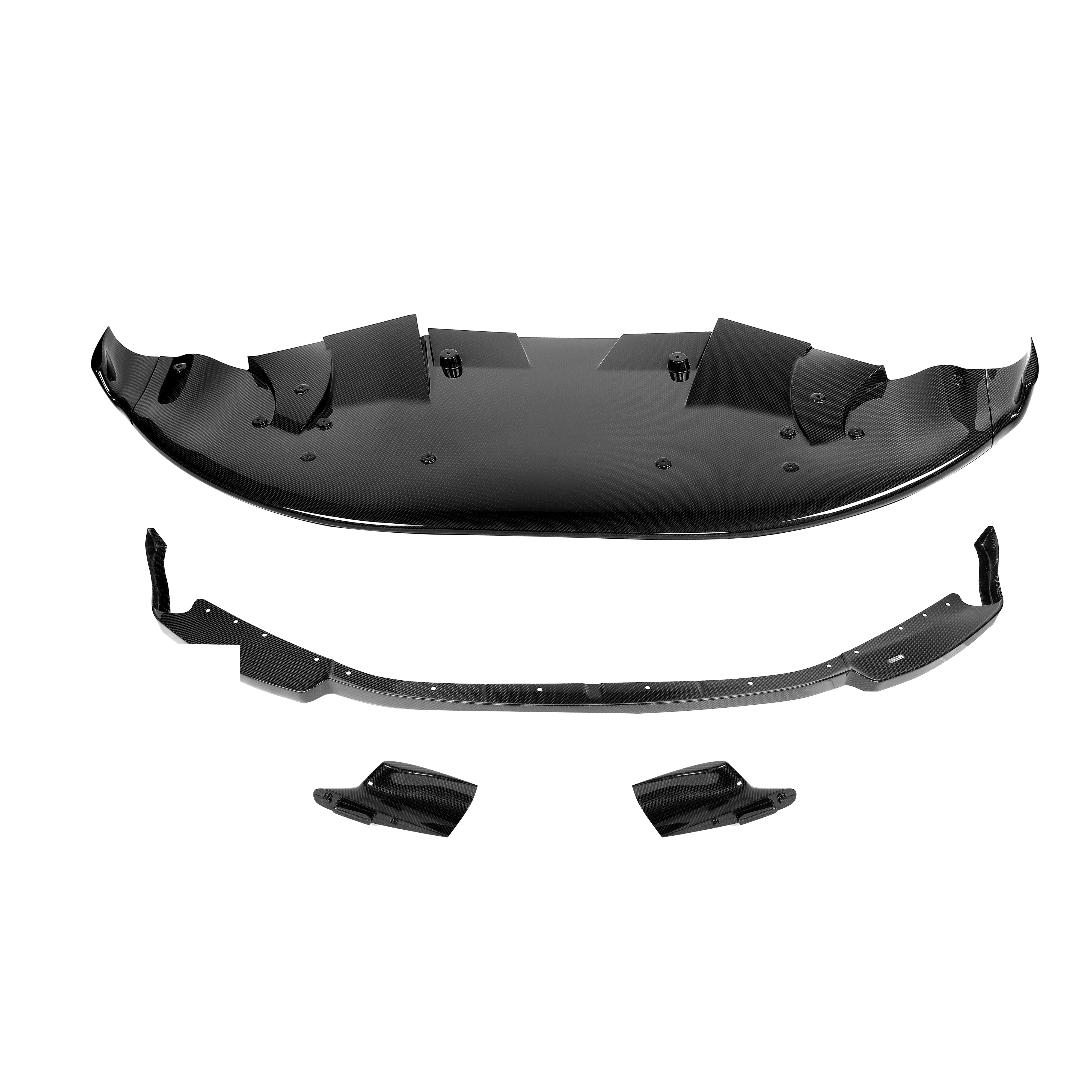 RevoZport Carbon Fiber Aero Splitter & Air Dam Compatible With BMW M2 G87