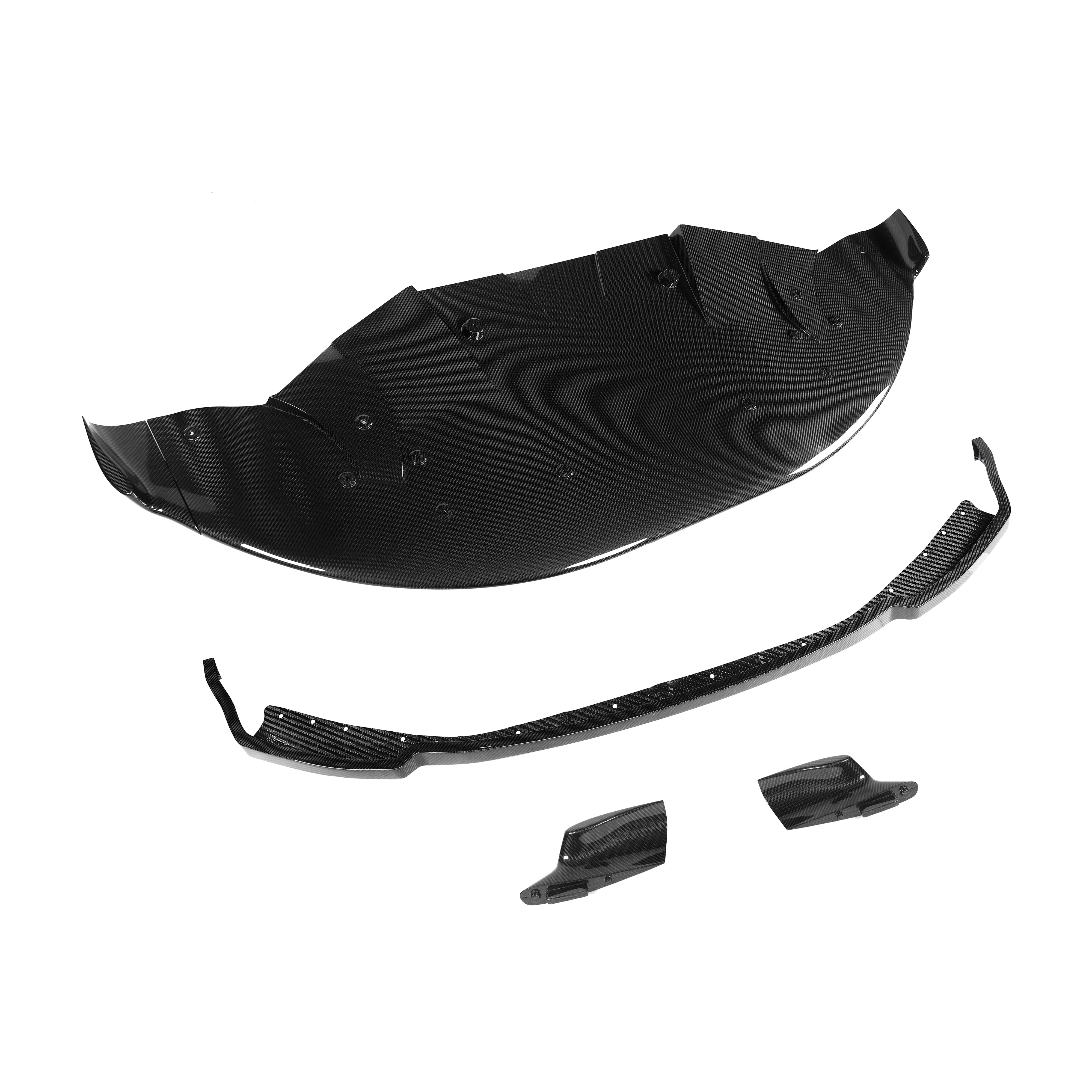 RevoZport Carbon Fiber Aero Splitter & Air Dam Compatible With BMW M2 G87