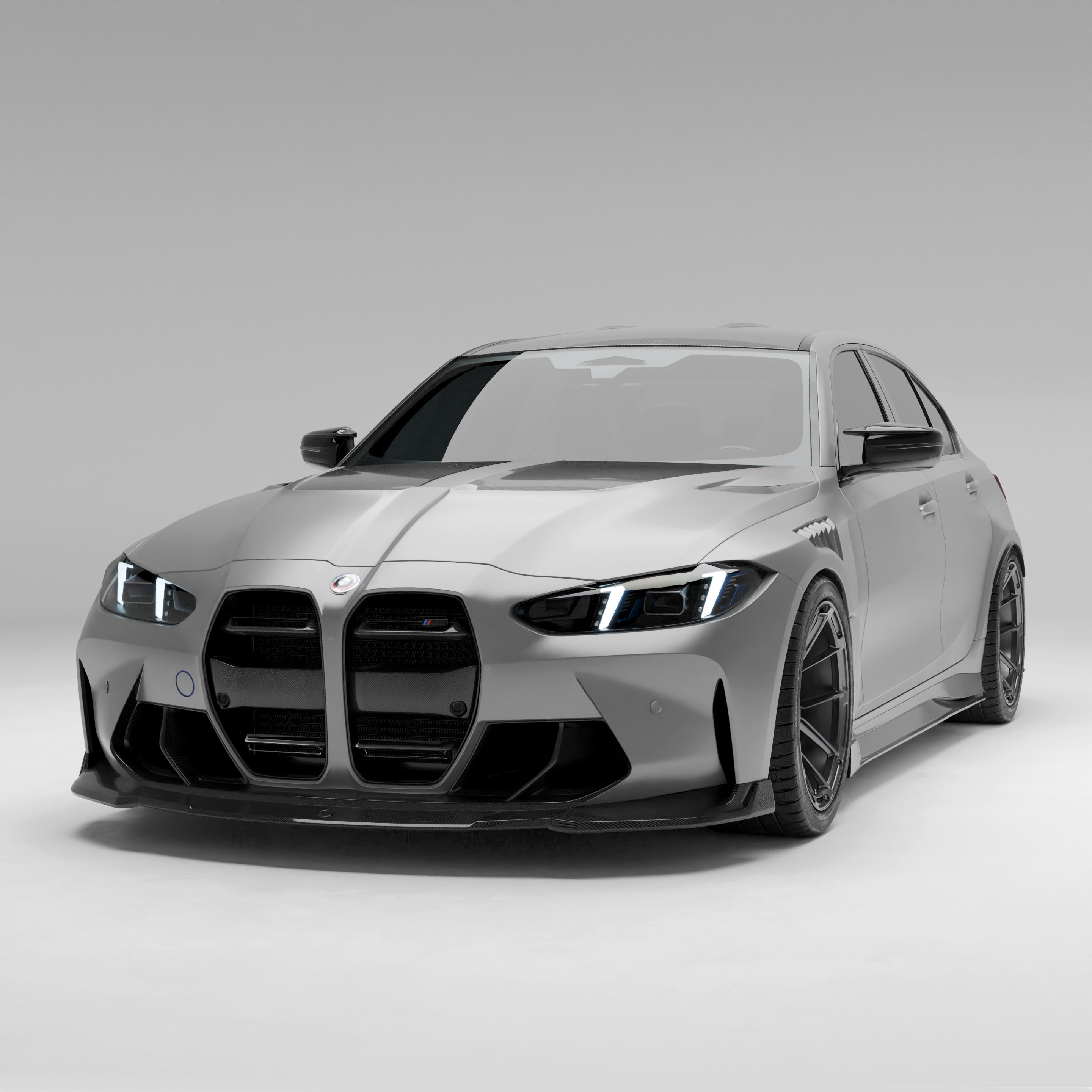 RevoZport Carbon Fiber Hood Compatible With BMW M3 G80