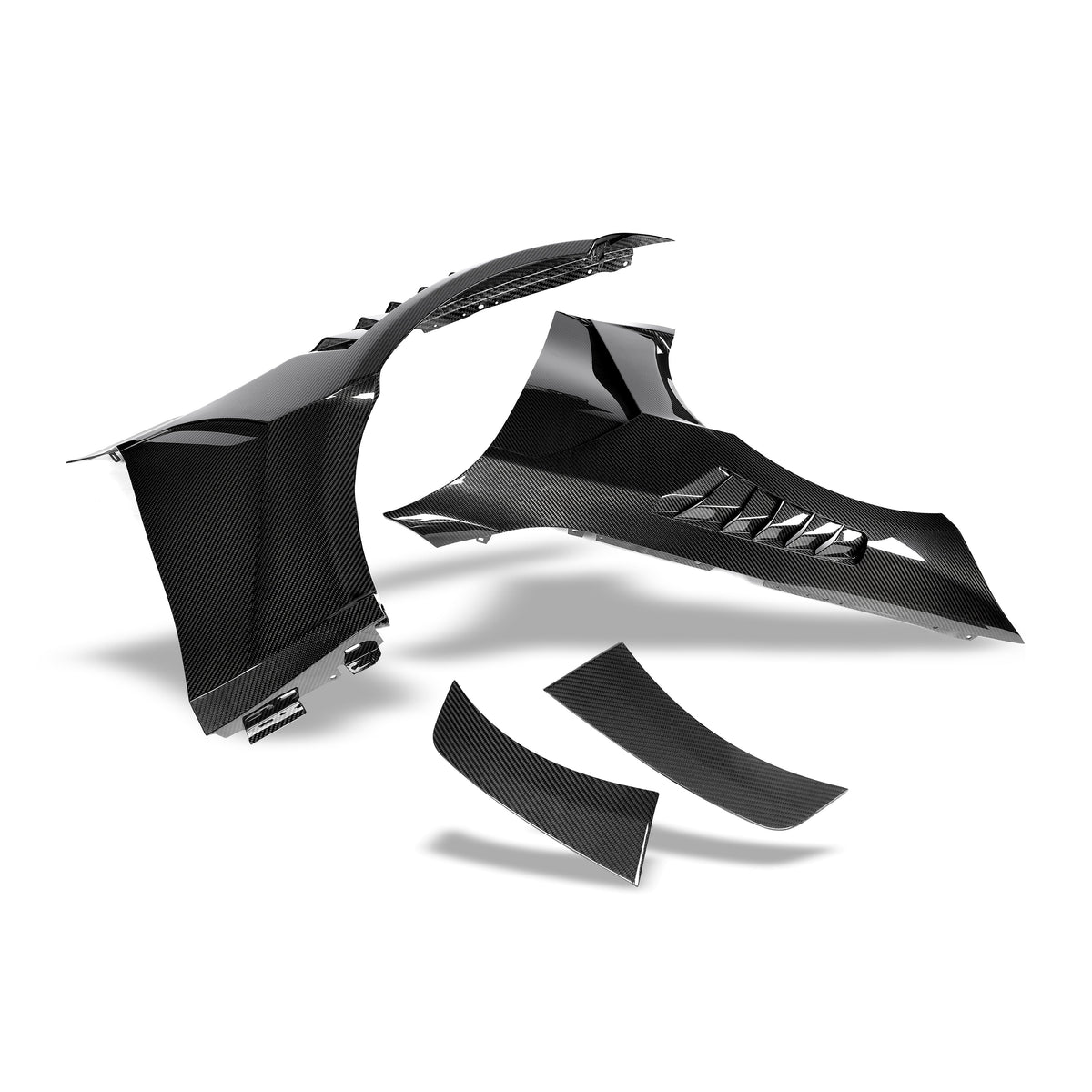 RevoZport Carbon Fiber Side Fenders Compatible With BMW M3 G80