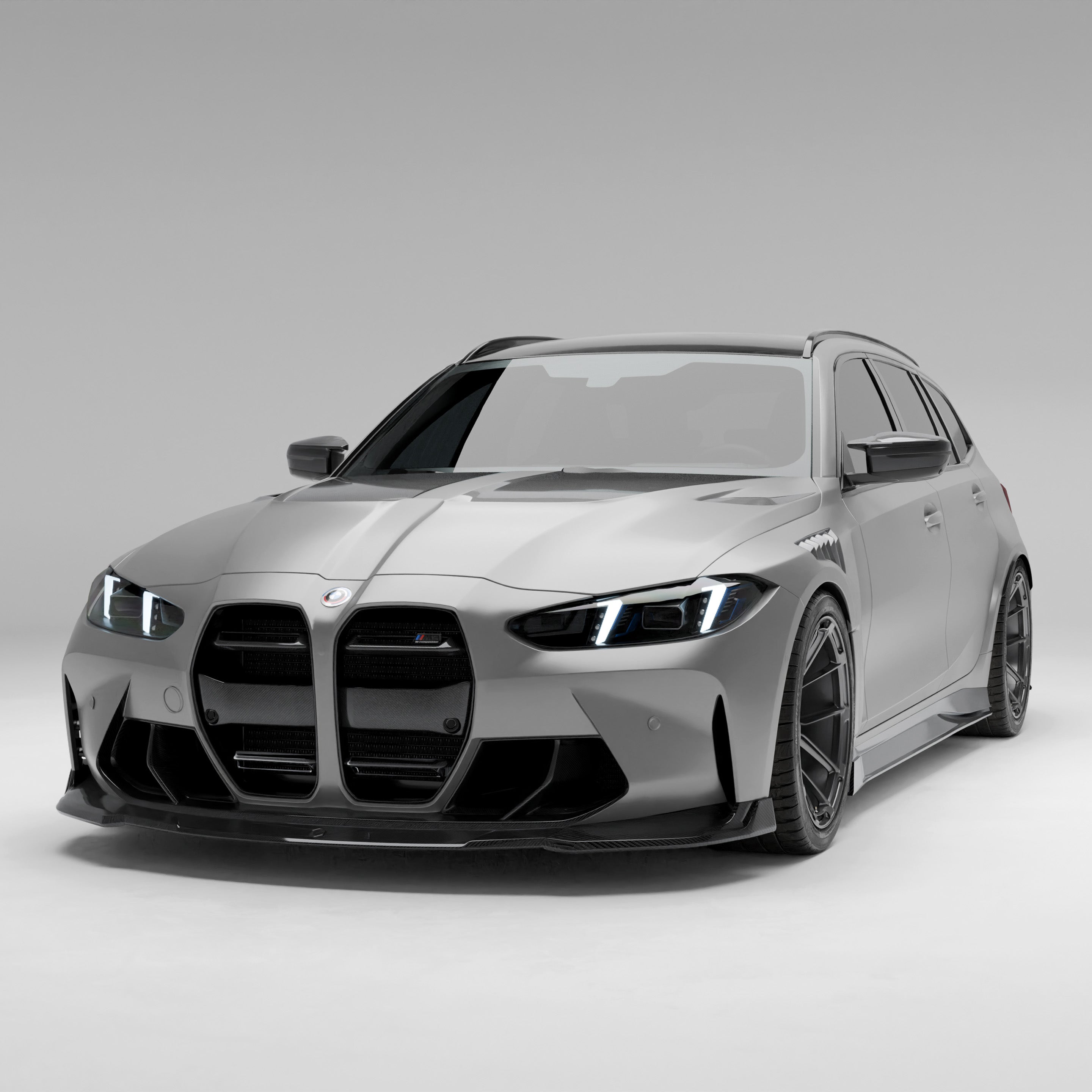 RevoZport Carbon Fiber Side Fenders Compatible With BMW M3 G81