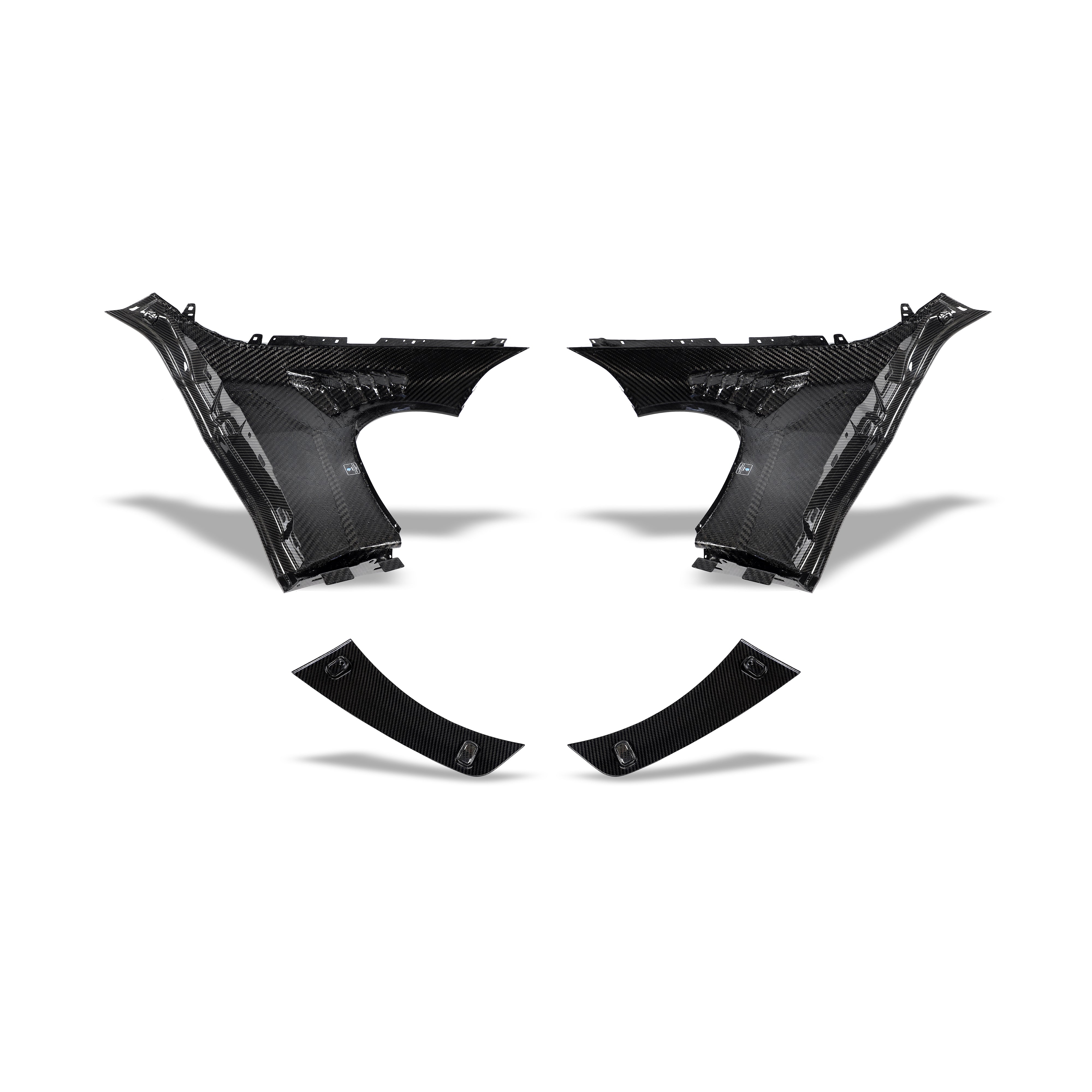 RevoZport Carbon Fiber Side Fenders Compatible With BMW M4 G82