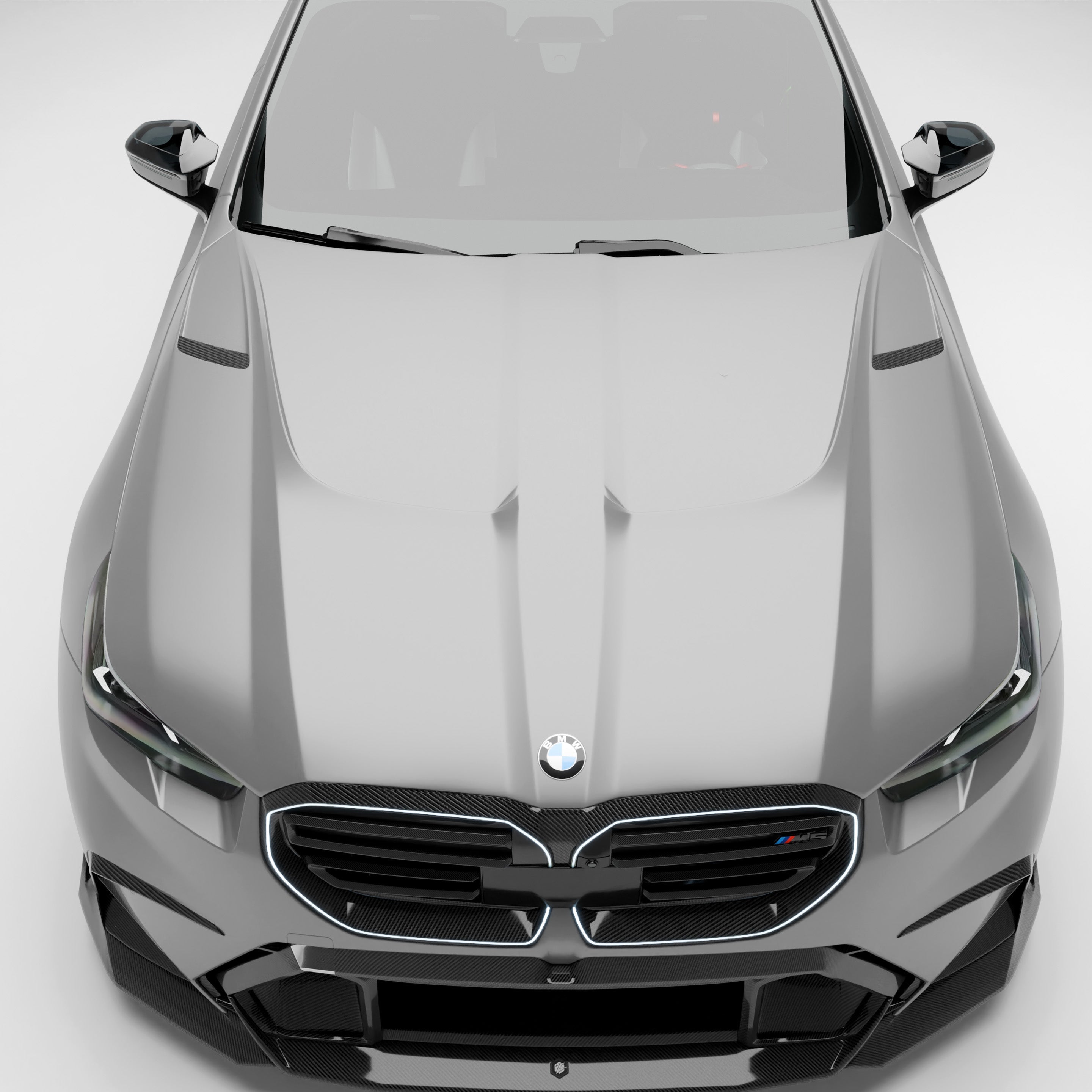 RevoZport Carbon Fiber Hood Compatible With BMW M5 G90