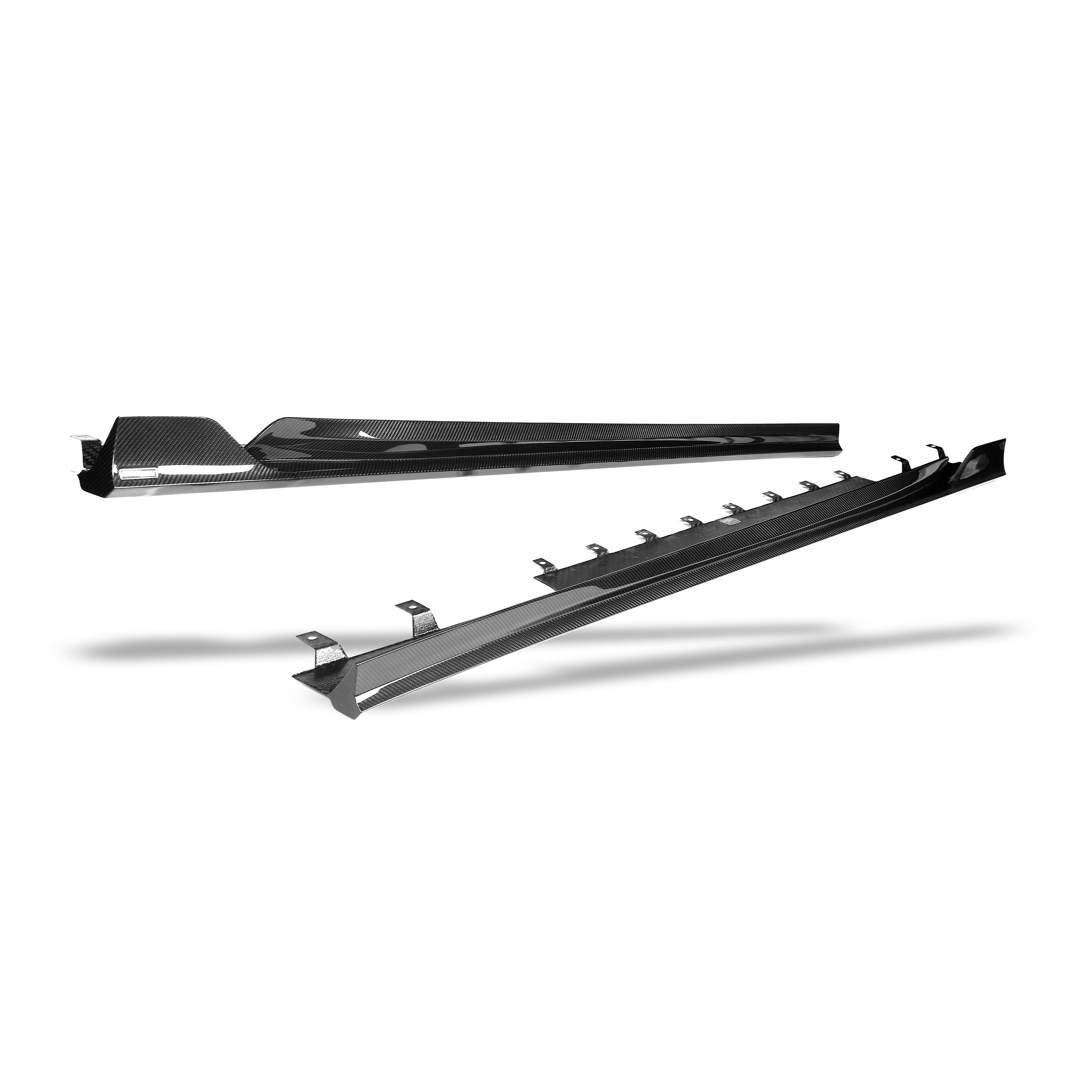 RevoZport Carbon Fiber Side Skirts Compatible With BMW M5 G90