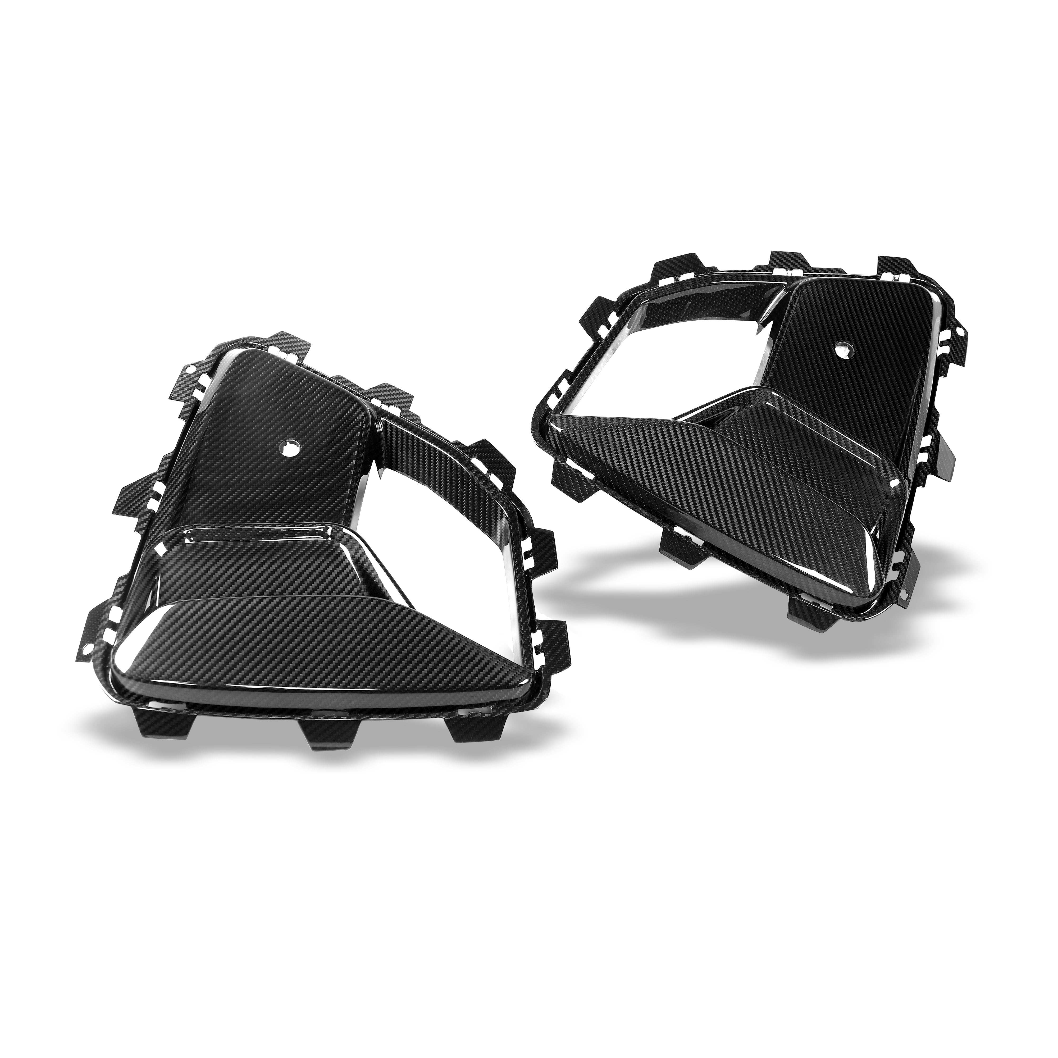 RevoZport Carbon Fiber Air Vents Compatible With BMW X6M F96 LCI