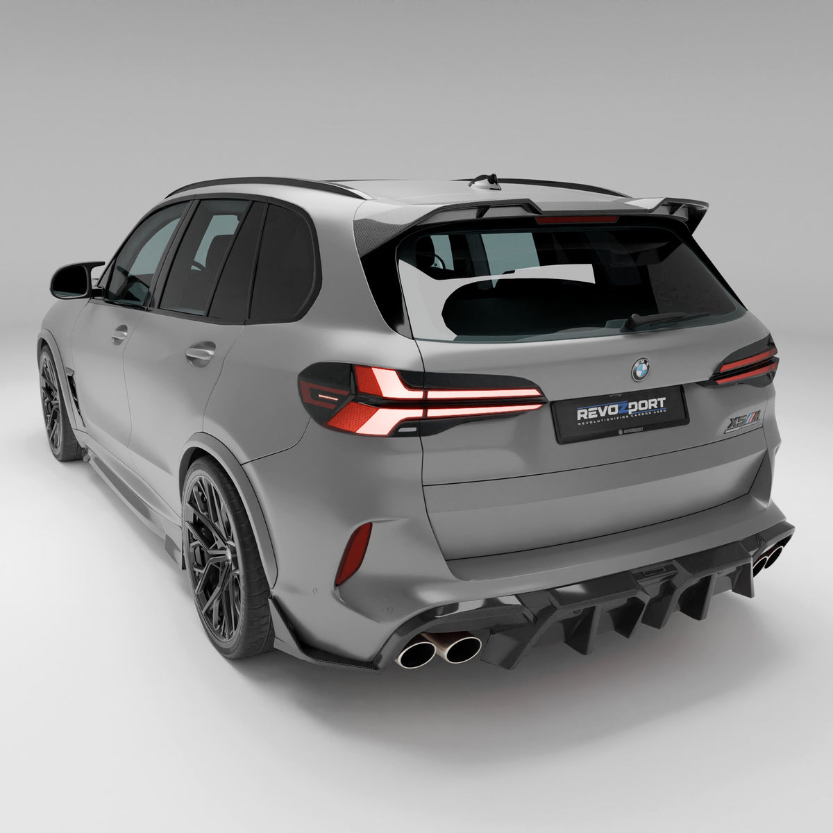 RevoZport Carbon Fiber Bodykit Compatible With BMW X5M F95 LCI