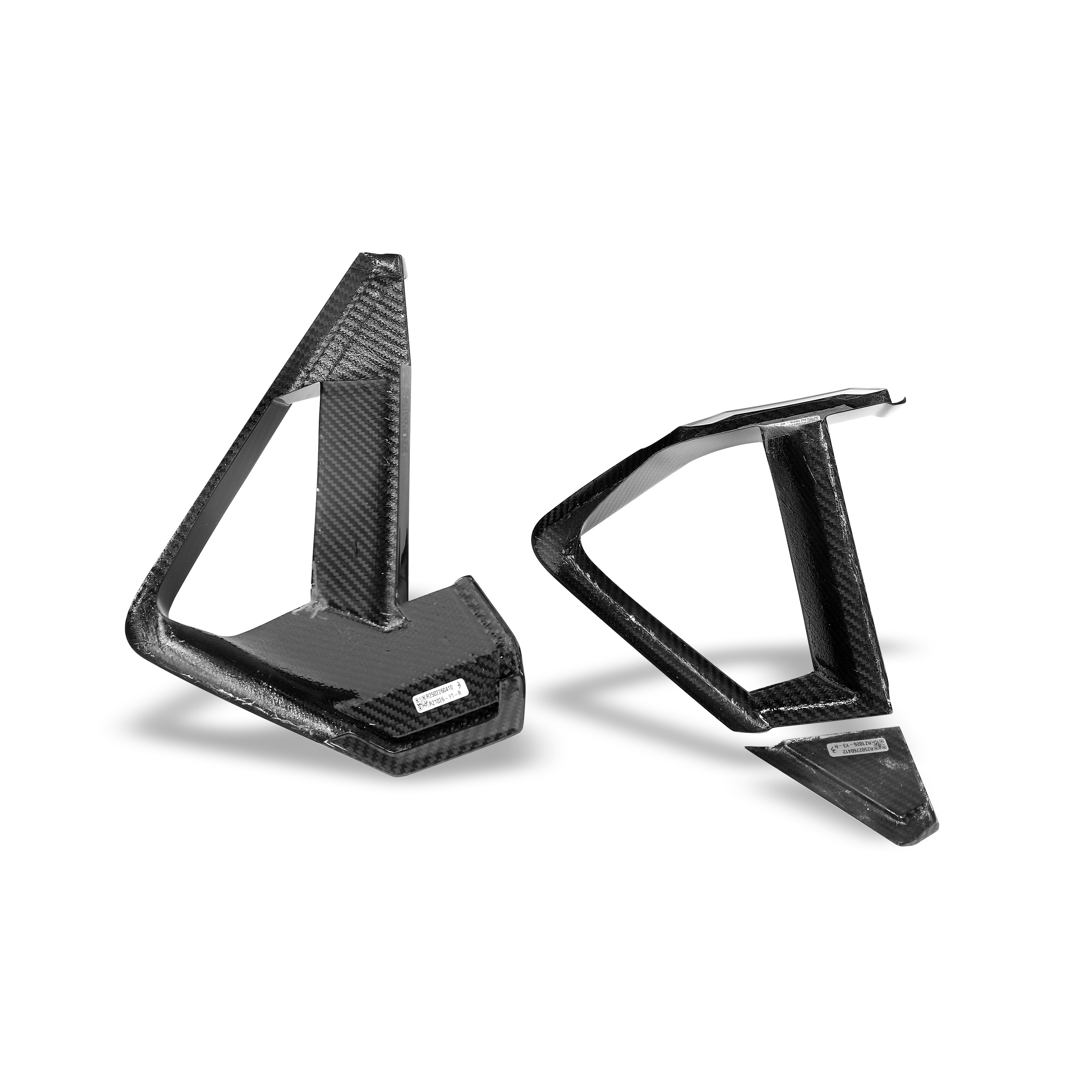 RevoZport Carbon Fiber Front Vents Compatible With BMW X5M F95 LCI