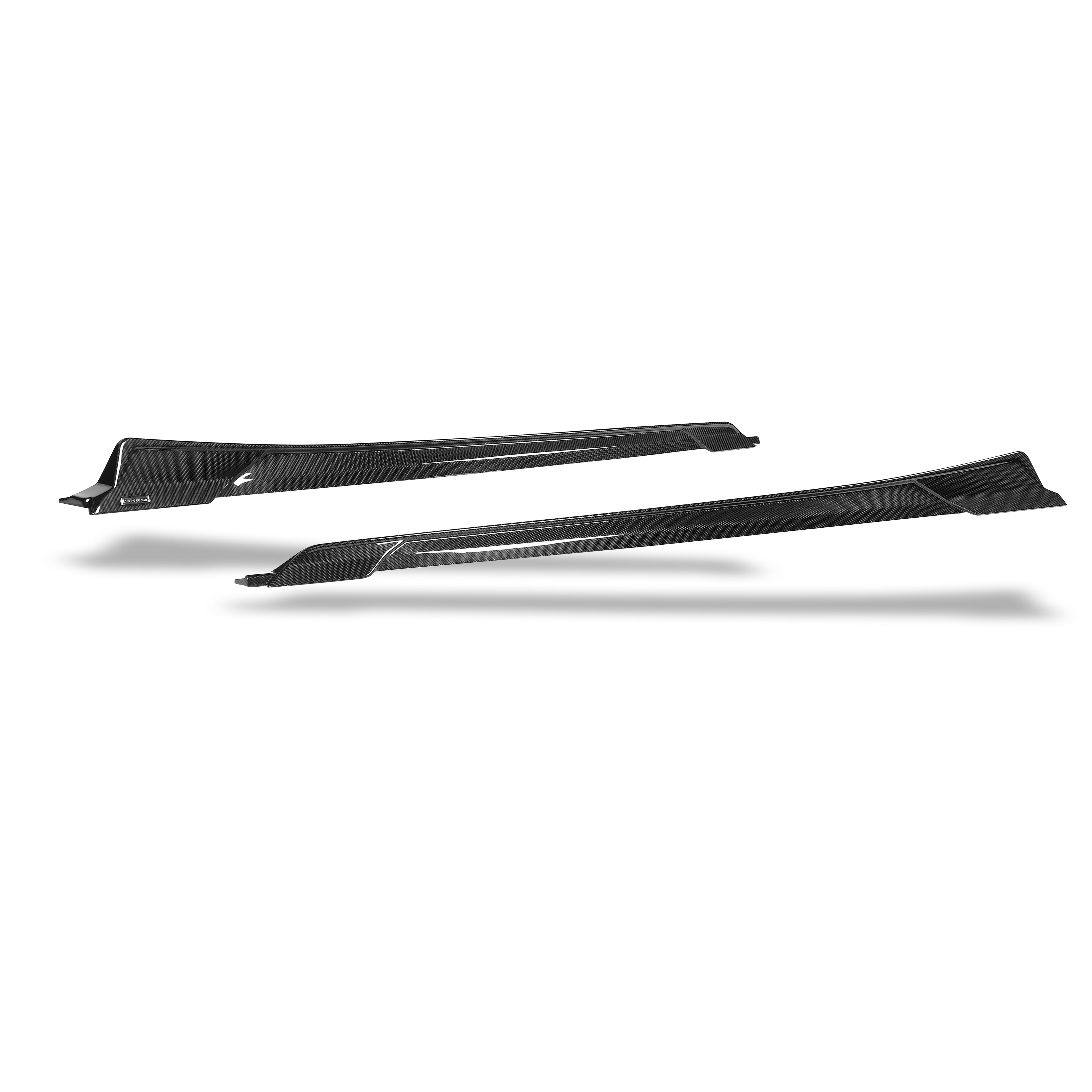 RevoZport Carbon Fiber Side Skirts Compatible With BMW X5M F95 LCI