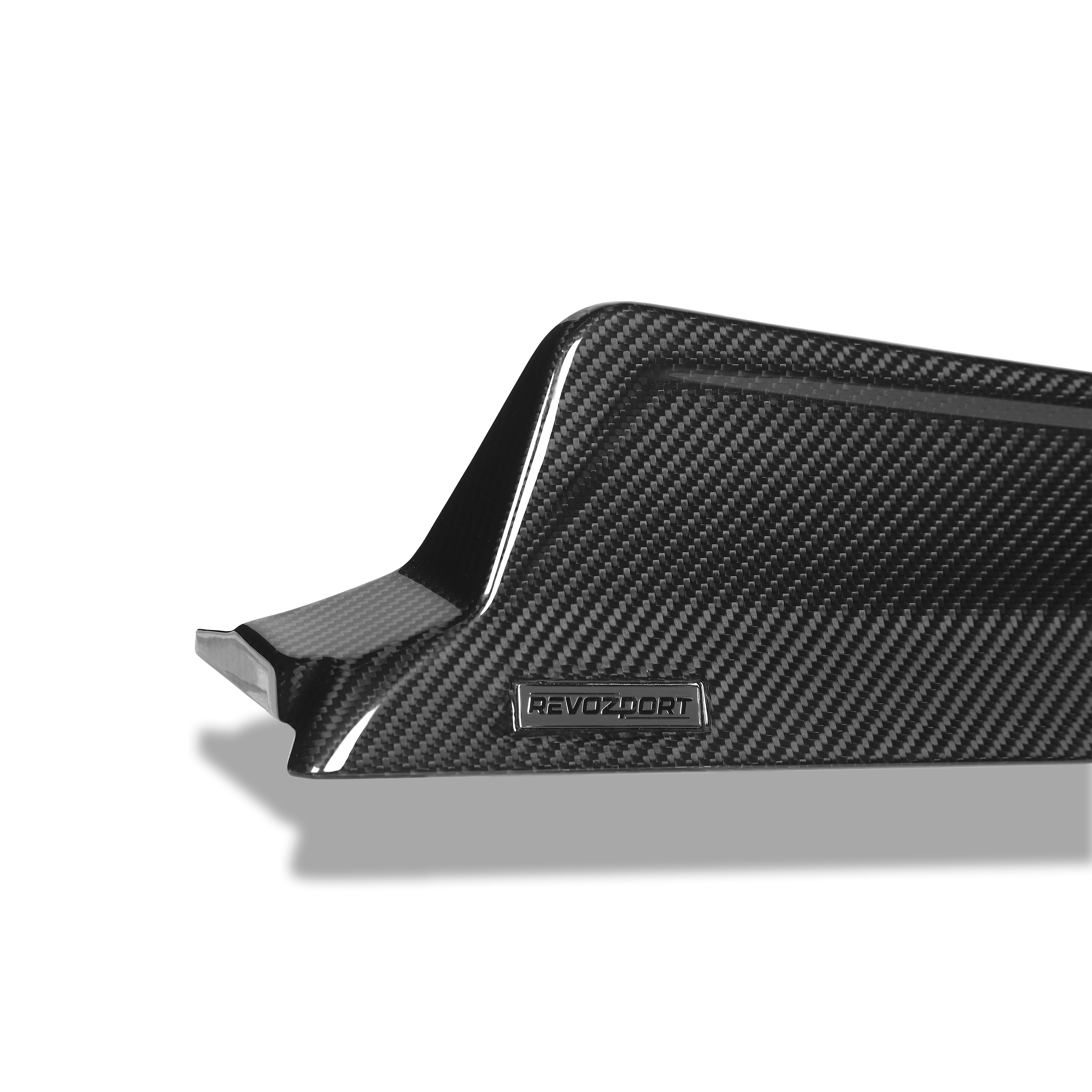 RevoZport Carbon Fiber Side Skirts Compatible With BMW X5M F95 LCI