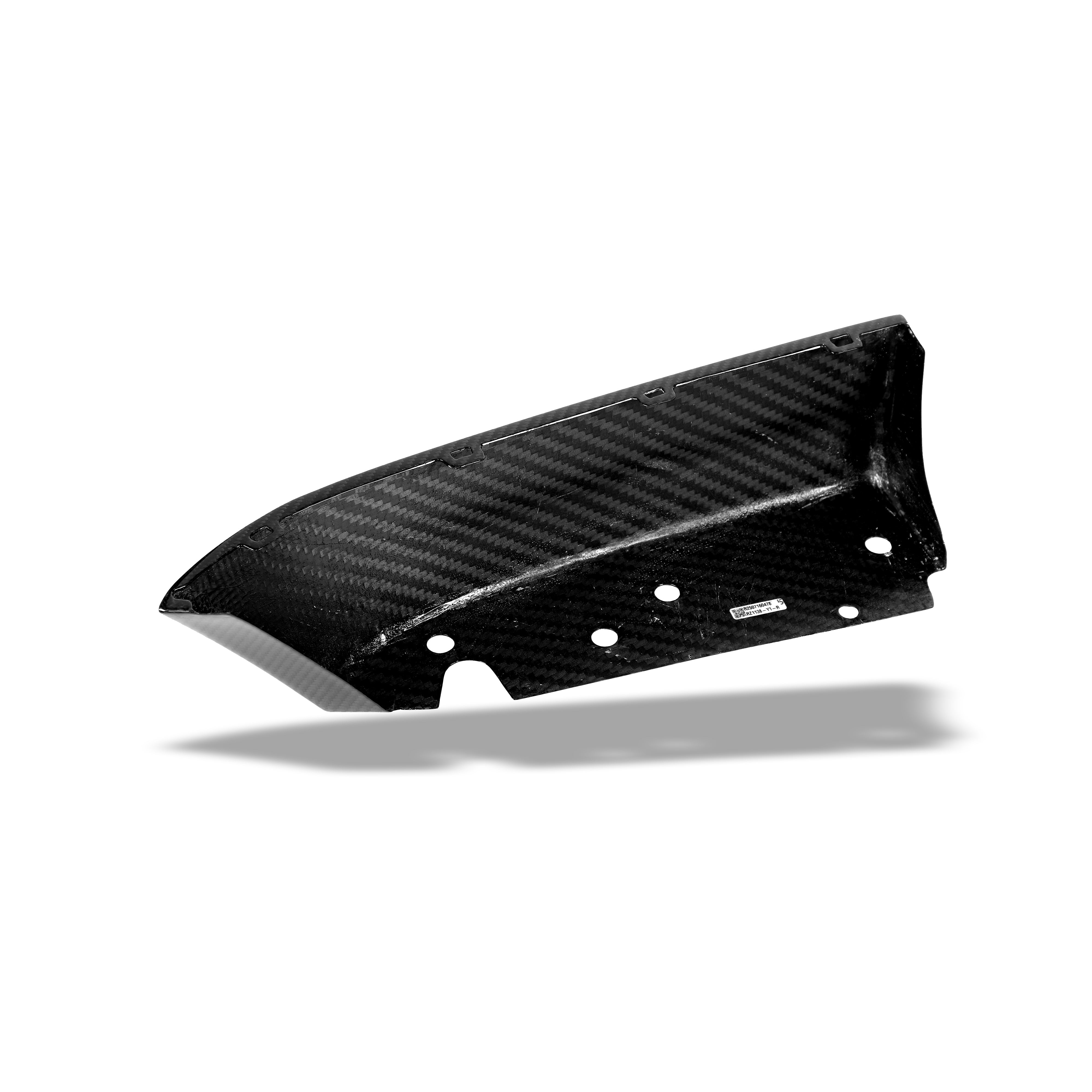 RevoZport Carbon Fiber Rear Bumper Splitter Compatible With BMW X6M F96 LCI