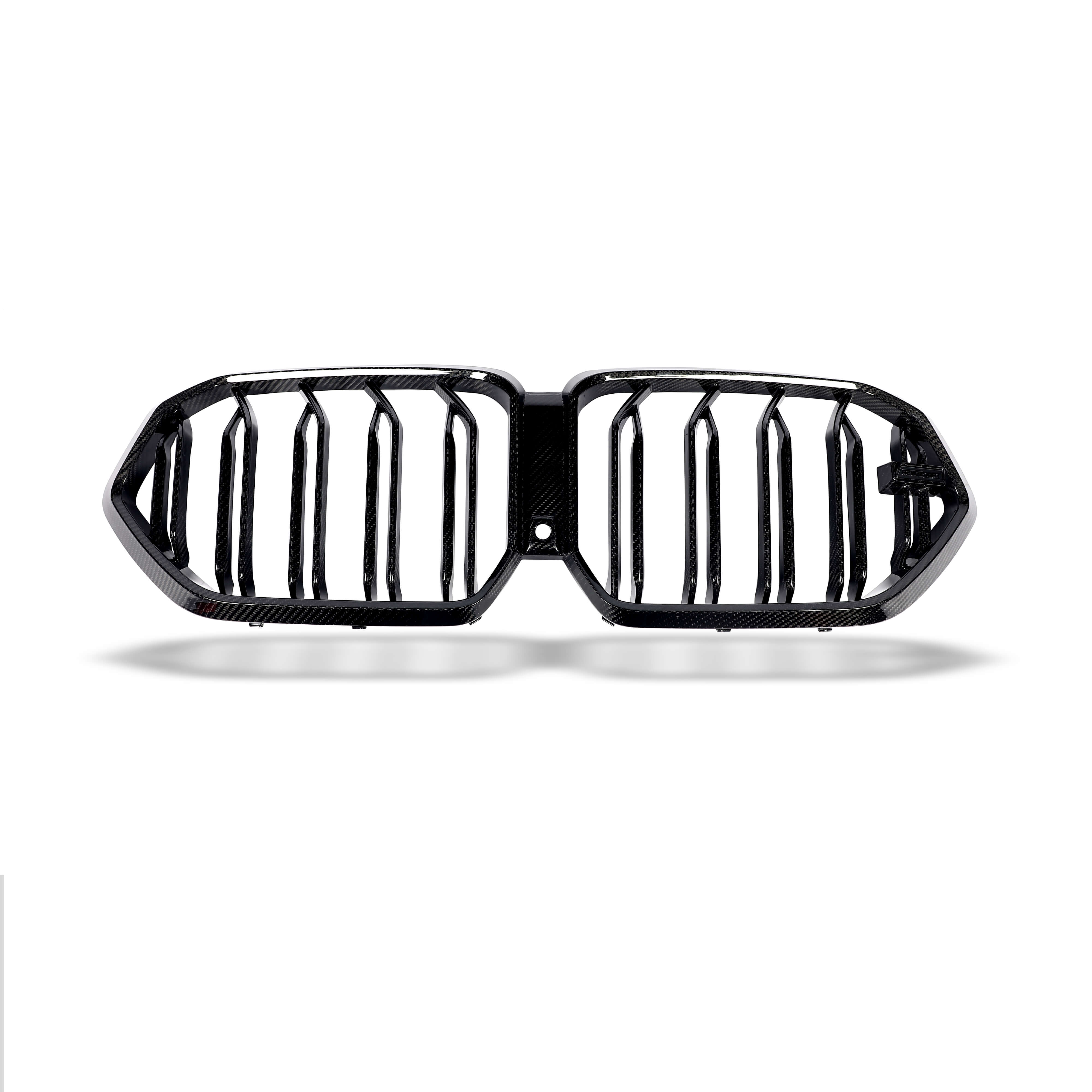 RevoZport Carbon Fiber Grille Compatible With BMW X6M F96 PRE LCI