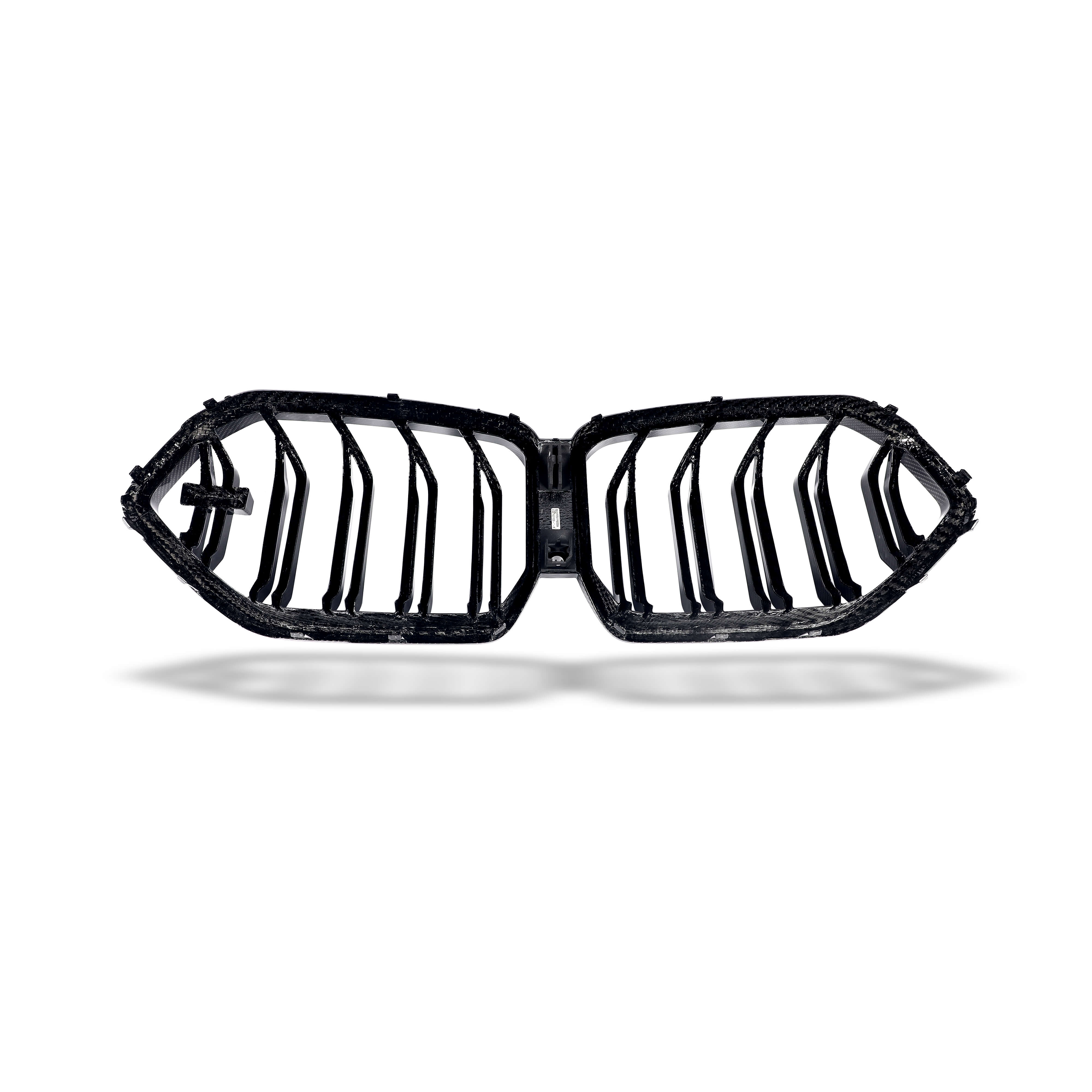 RevoZport Carbon Fiber Grille Compatible With BMW X6M F96 PRE LCI