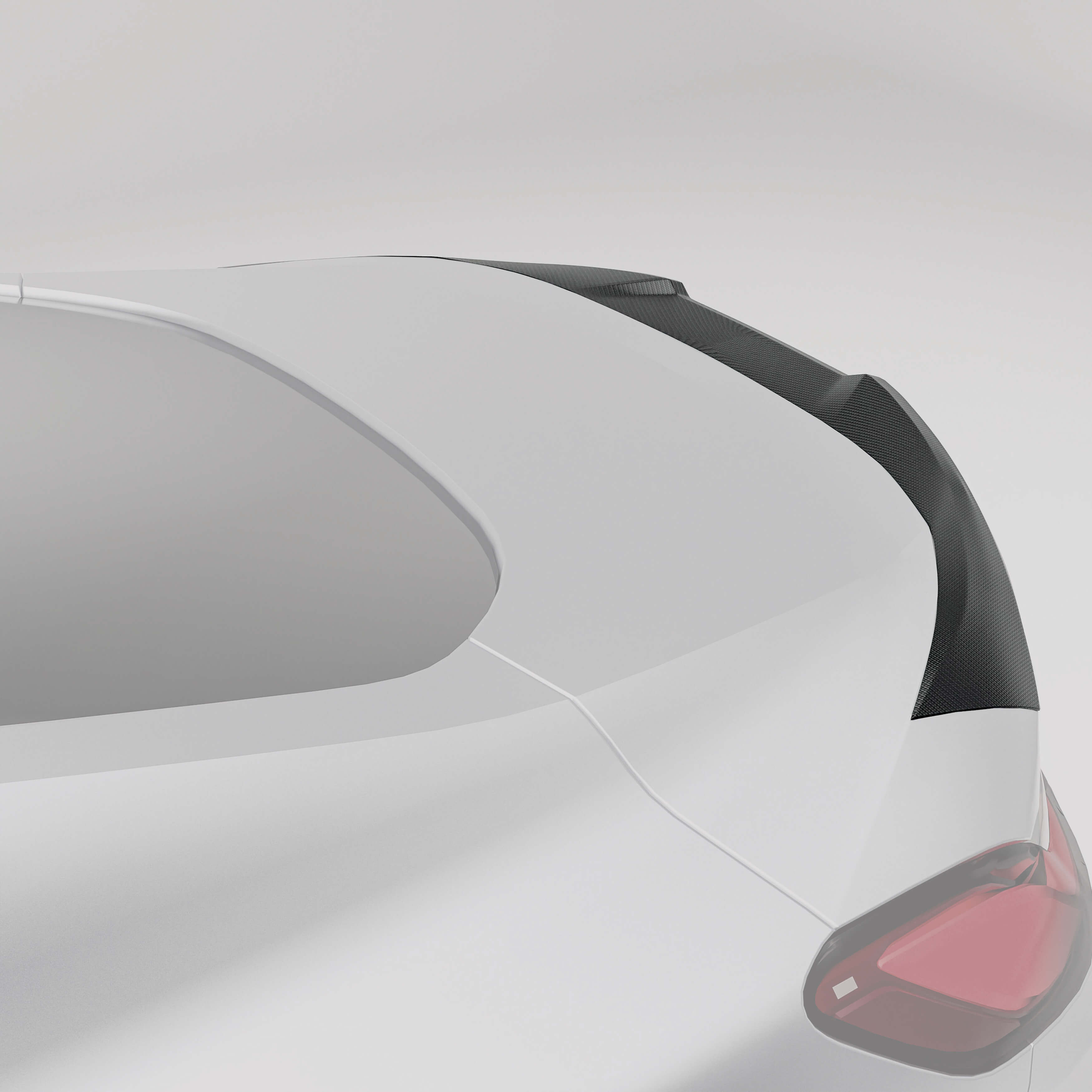 RevoZport Carbon Fiber Spoiler Compatible With BMW M8 F91 F92 G14 G15