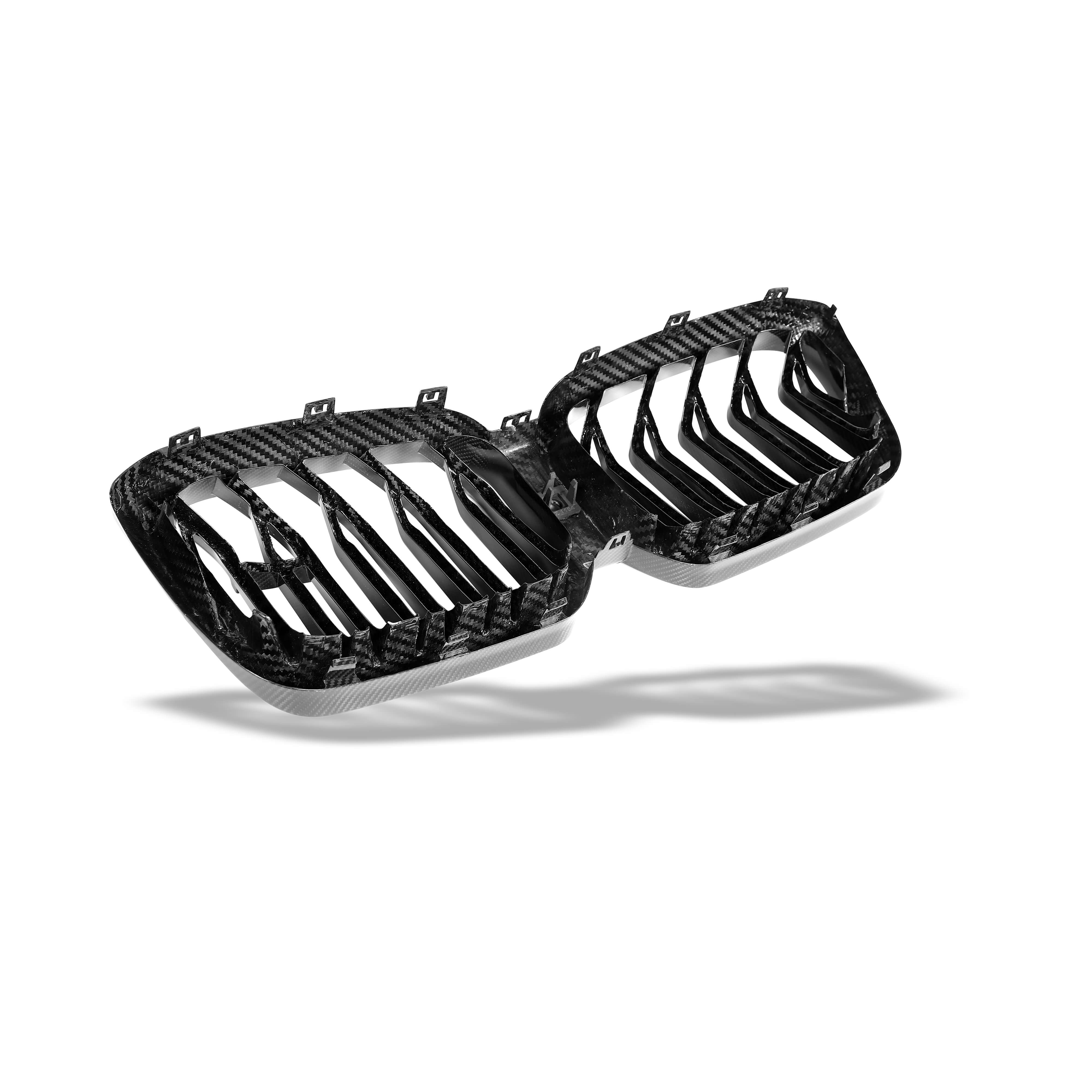 RevoZport Carbon Fiber Grille Compatible With BMW X4M F98 LCI