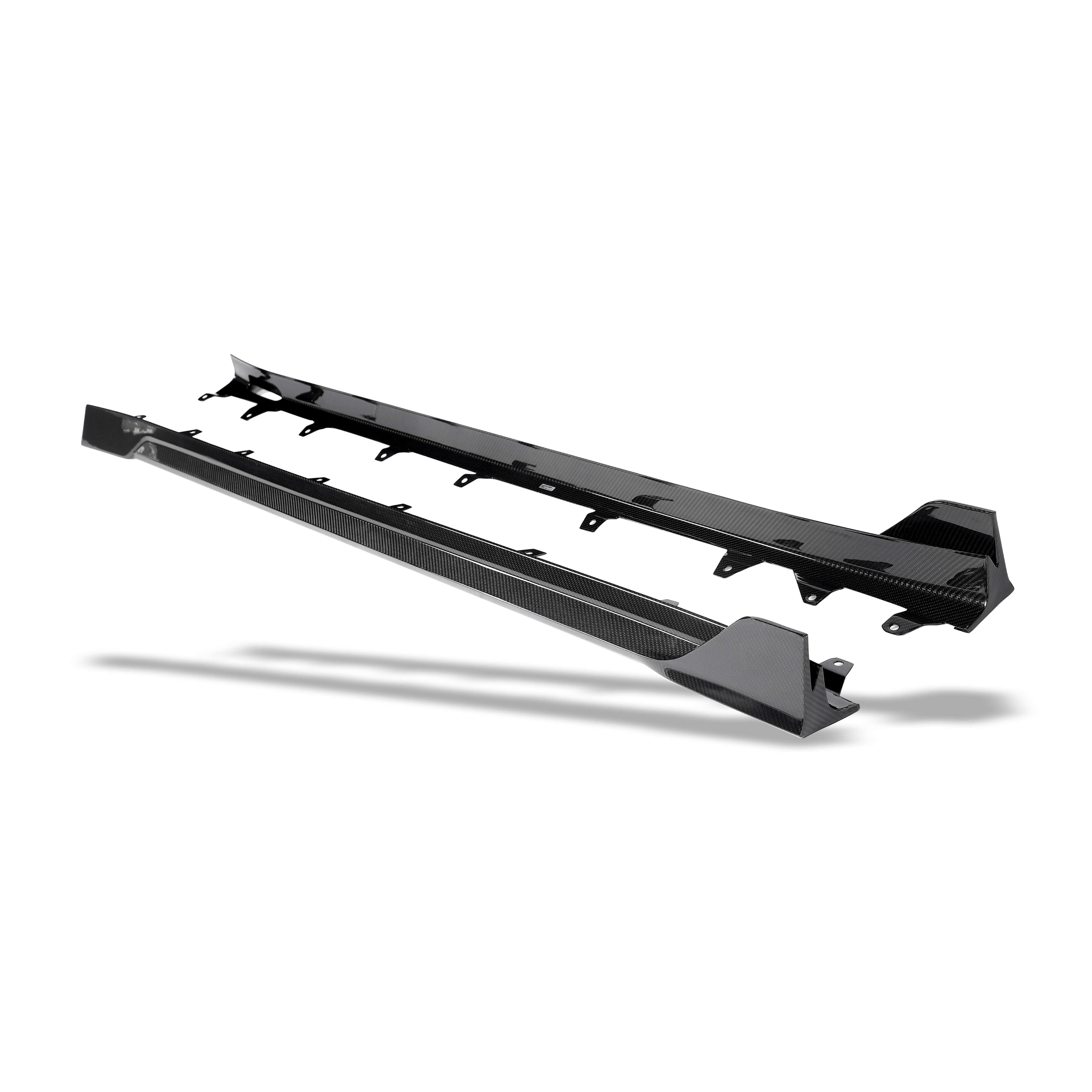 RevoZport Carbon Fiber Side Skirts Compatible With BMW X3M F97 LCI