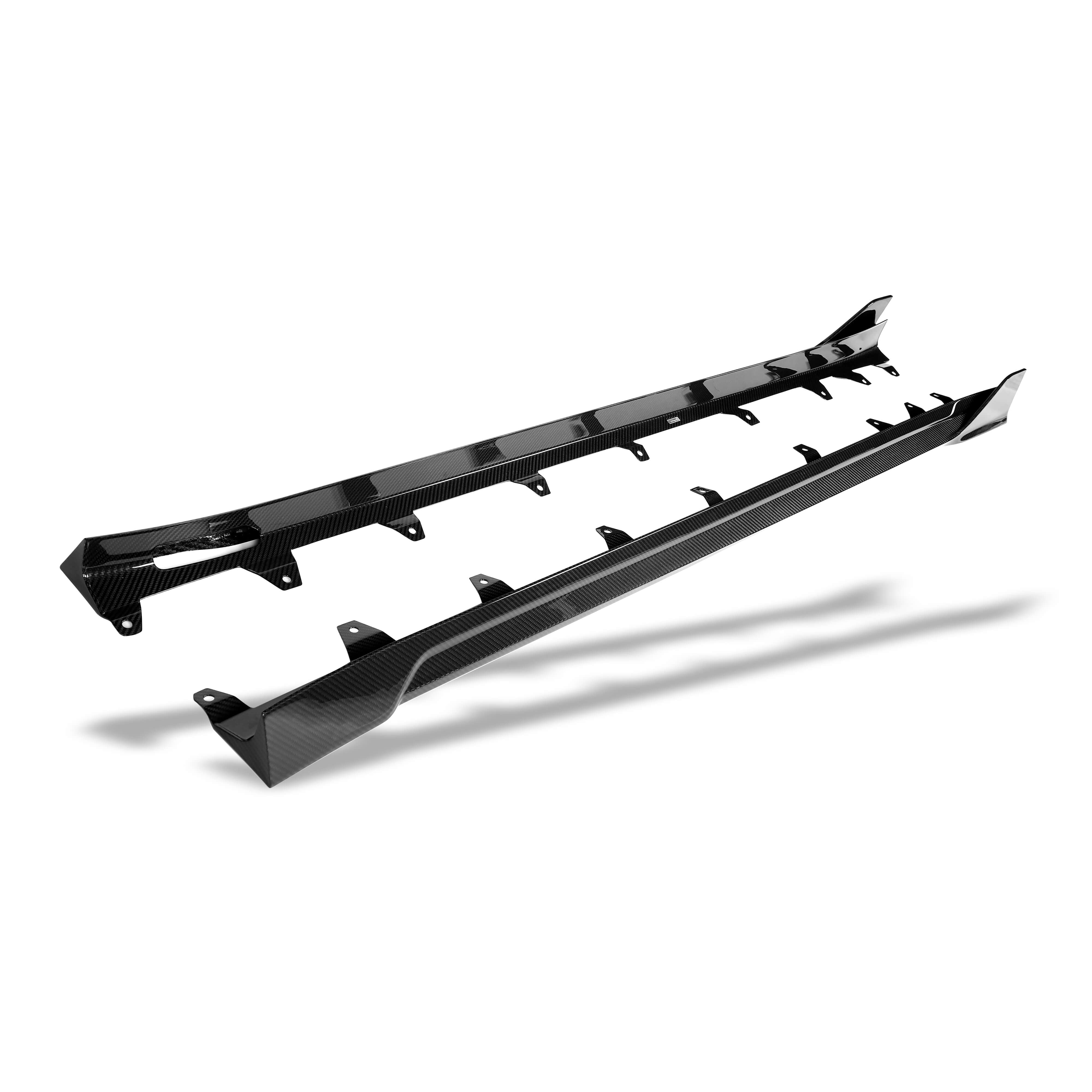 RevoZport Carbon Fiber Side Skirts Compatible With BMW X3M F97 LCI