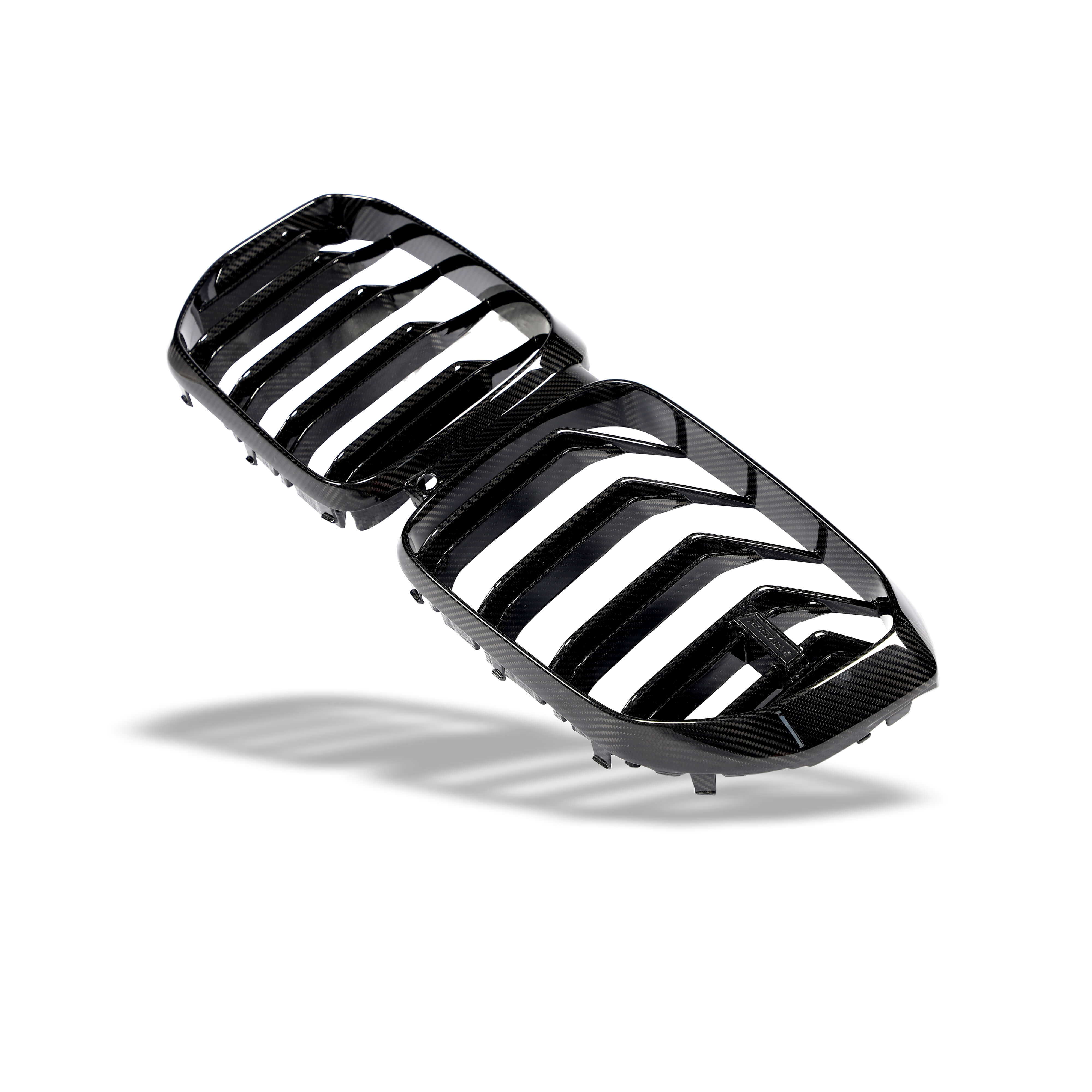 RevoZport Carbon Fiber Front Grill Compatible With BMW X5M F95 PRE LCI