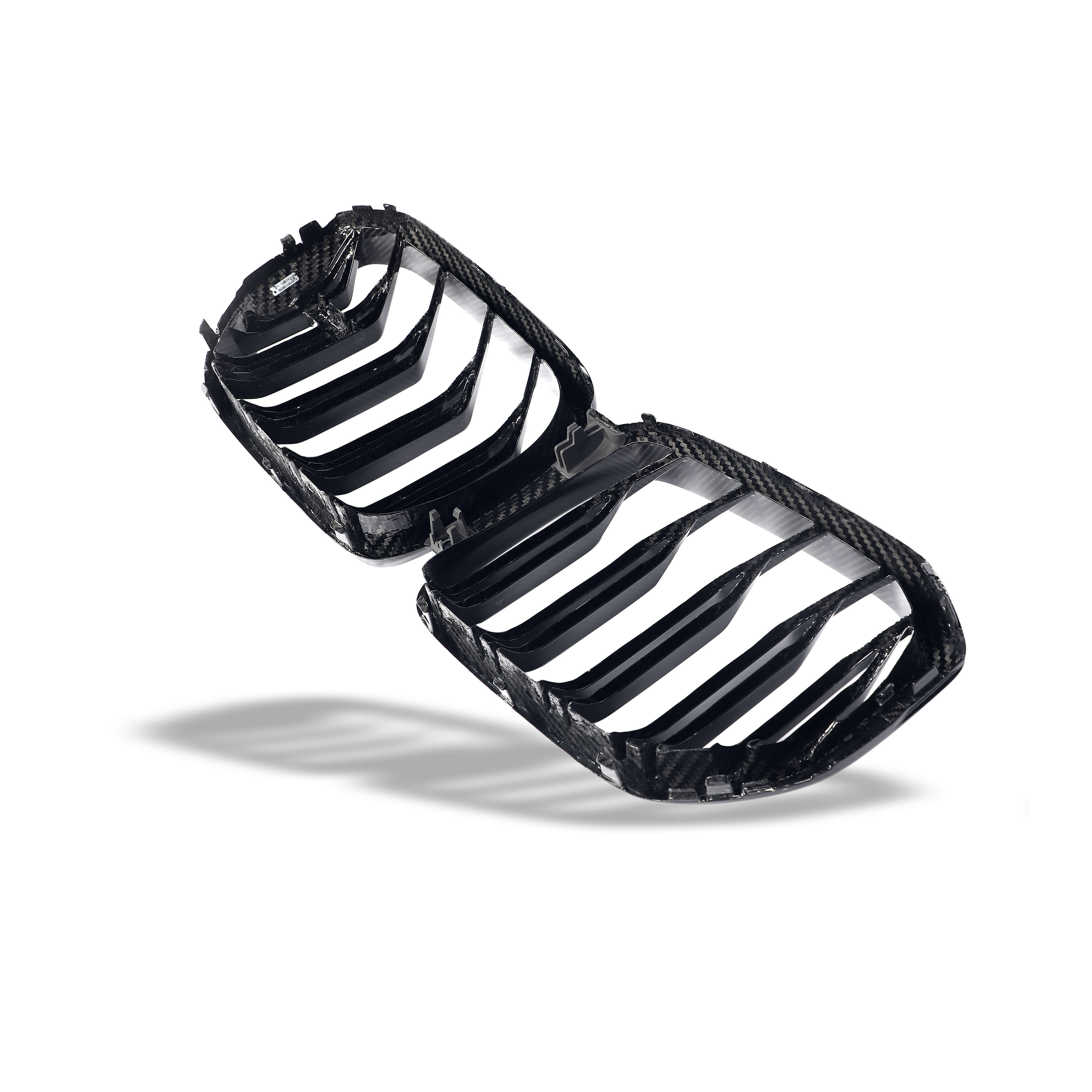 RevoZport Carbon Fiber Front Grill Compatible With BMW X5M F95 PRE LCI