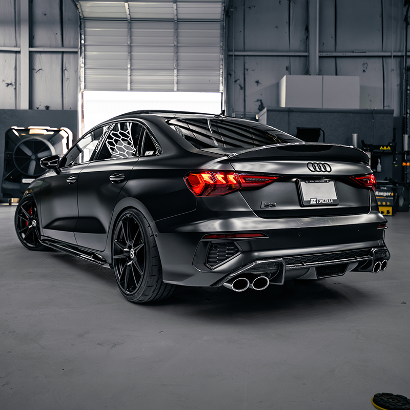SV1 Carbon Fiber Rear Diffuser Compatible With Audi A3/S3 (8Y)