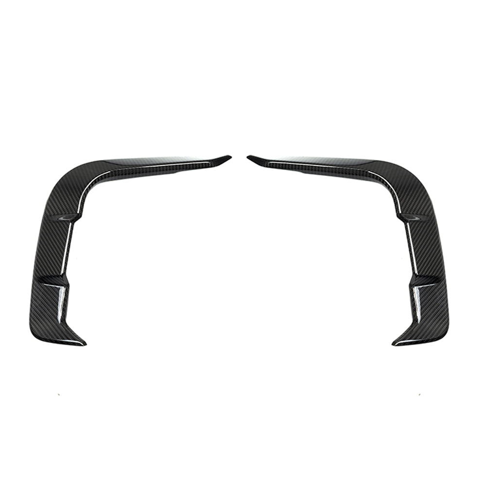 SOOQOO Prepreg Carbon Fiber Front Bumper Inserts Compatible With BMW Z4 (G29/G29 LCI)