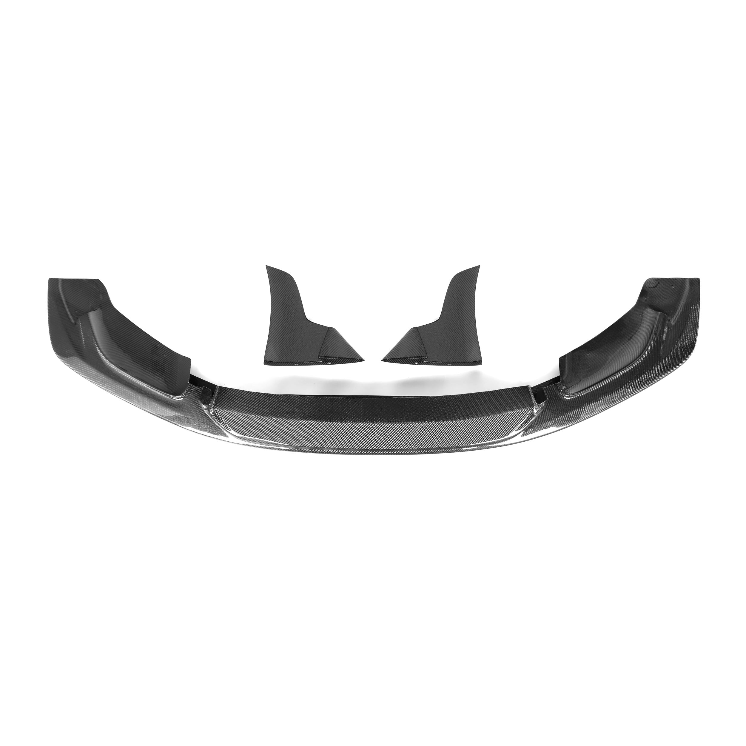 LRV1 Carbon Fiber Front Lip Spoiler - Compatible with BMW M3/M4 (F80/F82/F83)