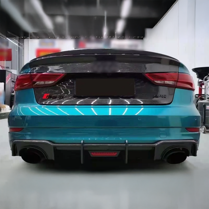 APF Carbon Fiber Rear Trunk Compatible With Audi A3/S3/RS3 (8V) Saloon
