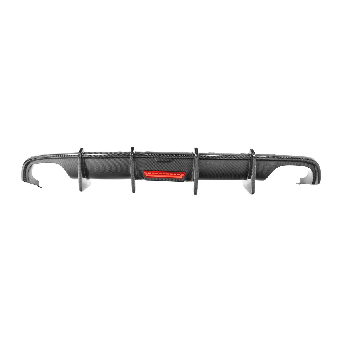 KBV1 Carbon Fiber Rear Diffuser Compatible With Audi A6/S6 (C7) Saloon Pre-Facelift