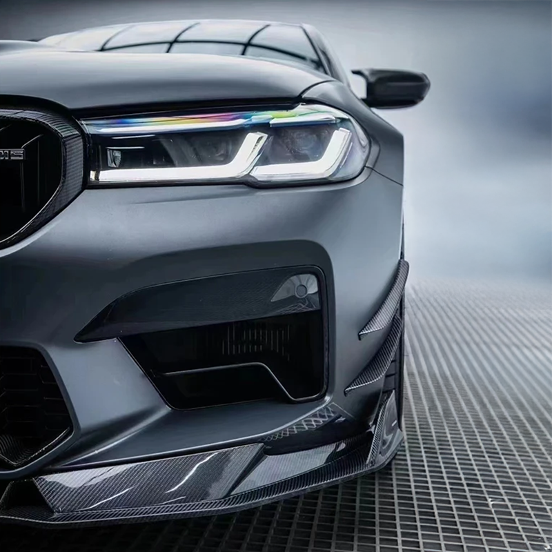 AEV1 Carbon Fiber Front Lip Spoiler Compatible With BMW M5 LCI (F90)